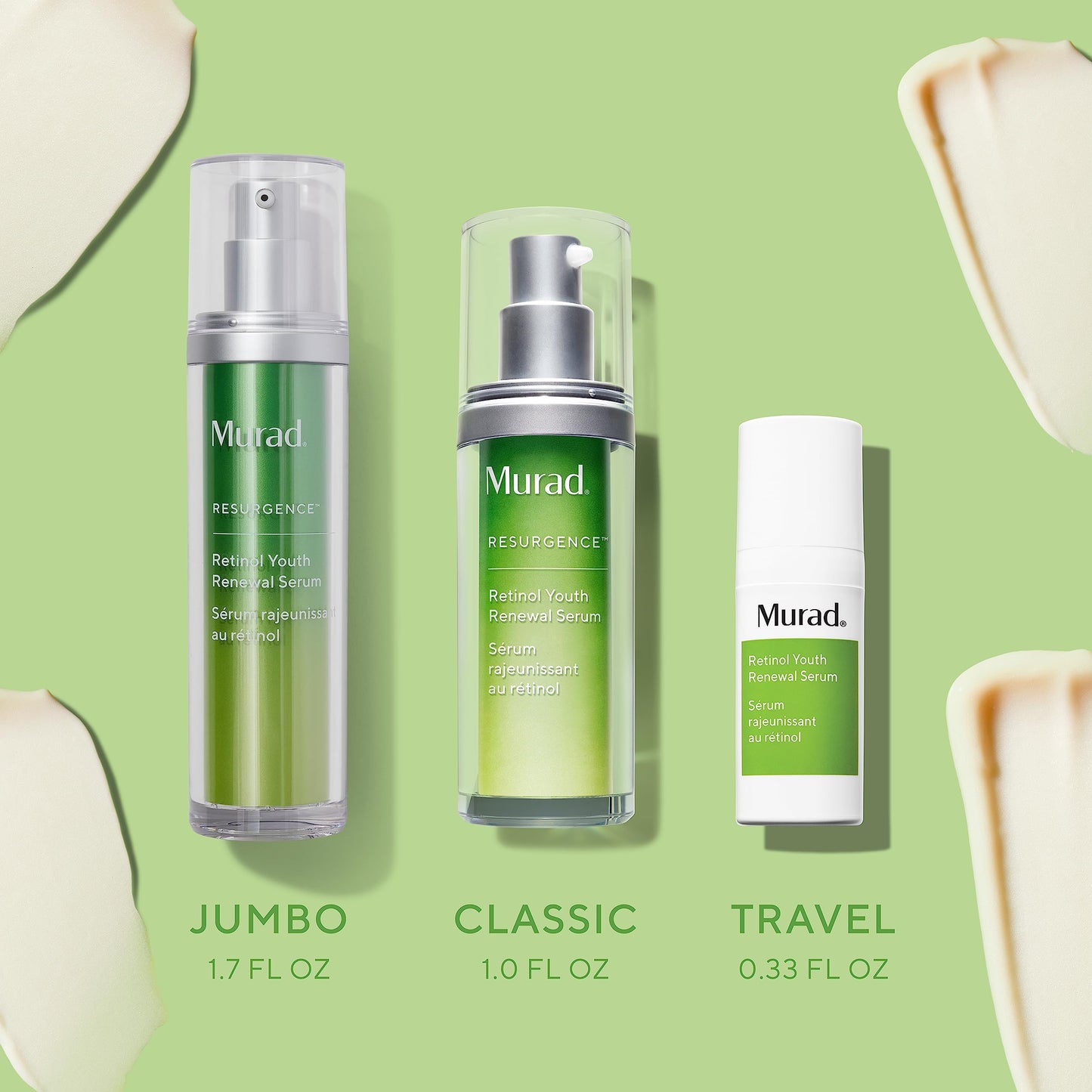 Murad Retinol Youth Renewal Serum .33 Fl Oz (Travel Size)