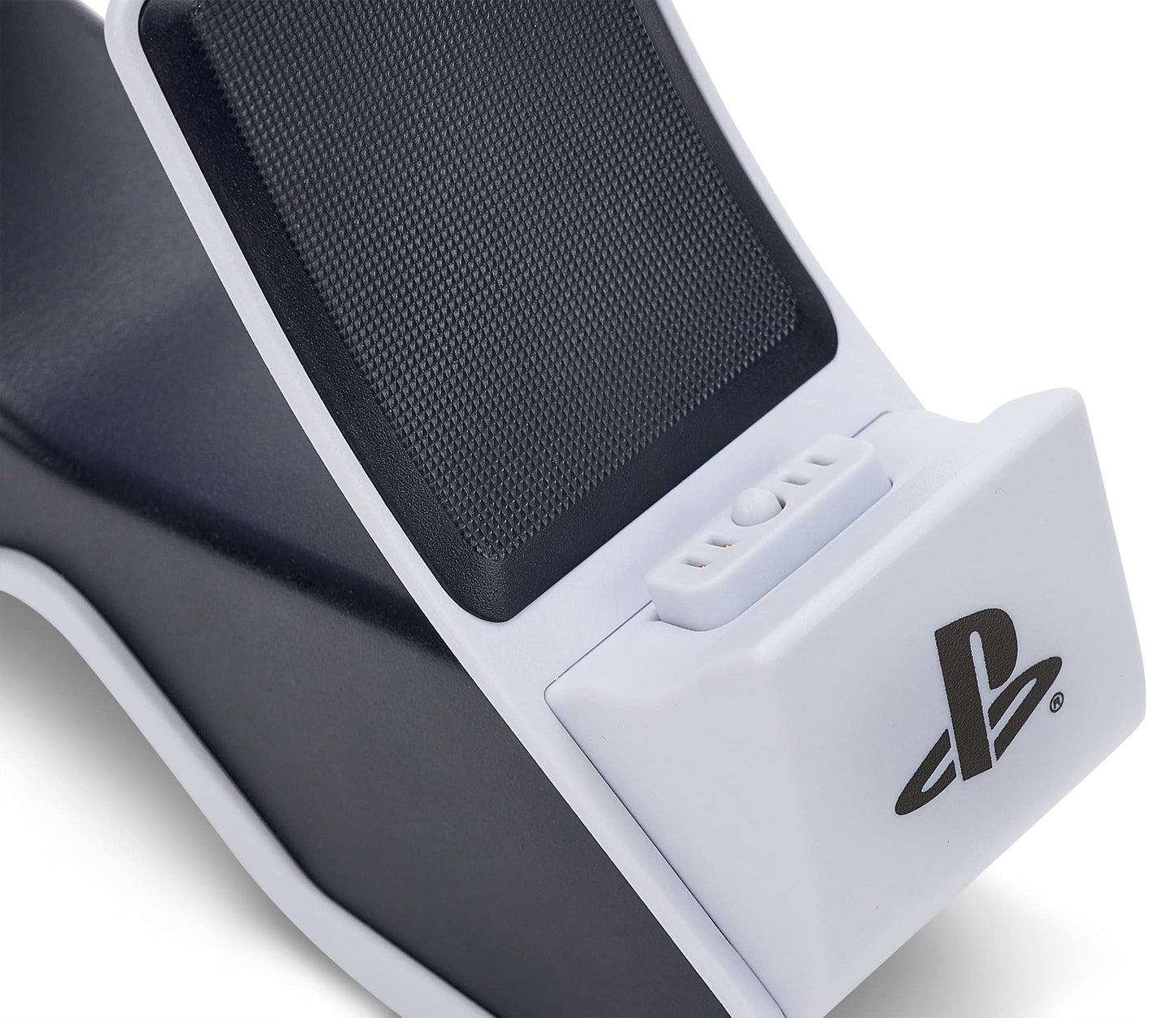 Estación de Carga Dual PowerA Blanco Twin Edition para Controles Inalámbricos Dualsense PlayStation 5