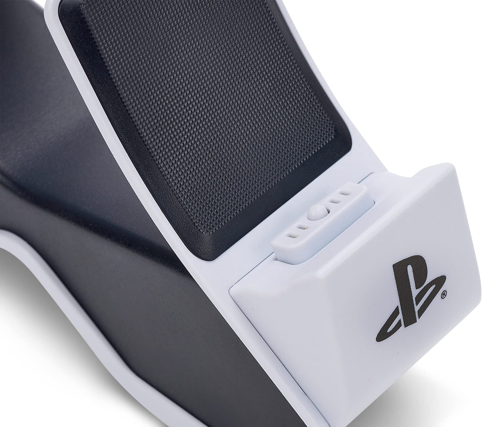 Estación de Carga Dual PowerA Blanco Twin Edition para Controles Inalámbricos Dualsense PlayStation 5