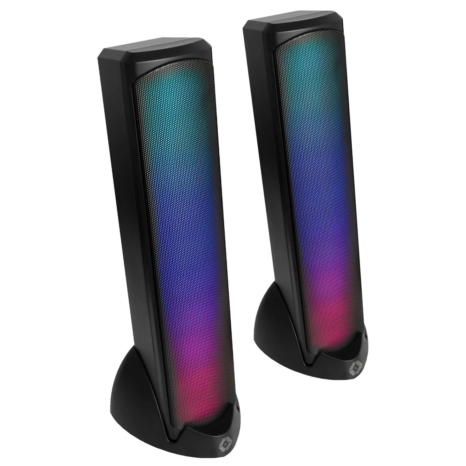 PERFECTCHOICE VORTRED Bocinas Inalámbricas Gamer con Luz RGB - Sonido HQ Transmisión BT Aura