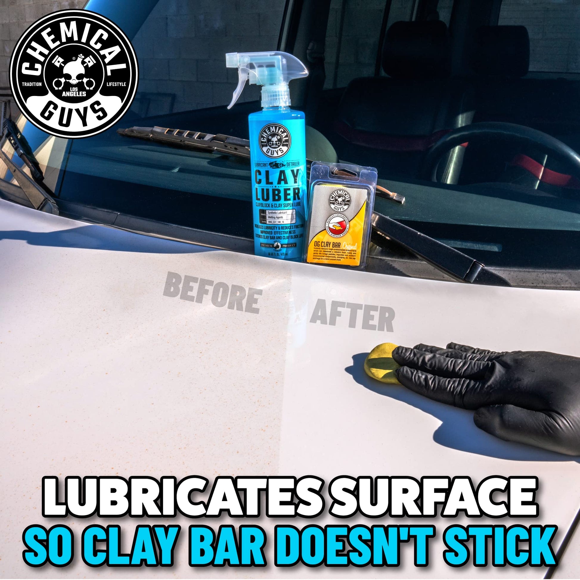 Chemical Guys WAC_CLY_100_16 Luber Synthetic Lubricant and Detailer (16 oz)