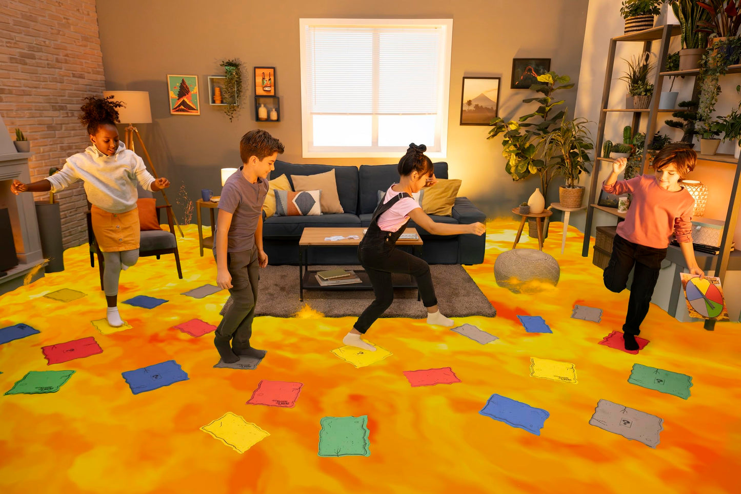 Juego de Mesa Interactivo Endless Games Lava para Niños y Adultos Promueve Actividad Física Ideal para Fiestas y Reuniones