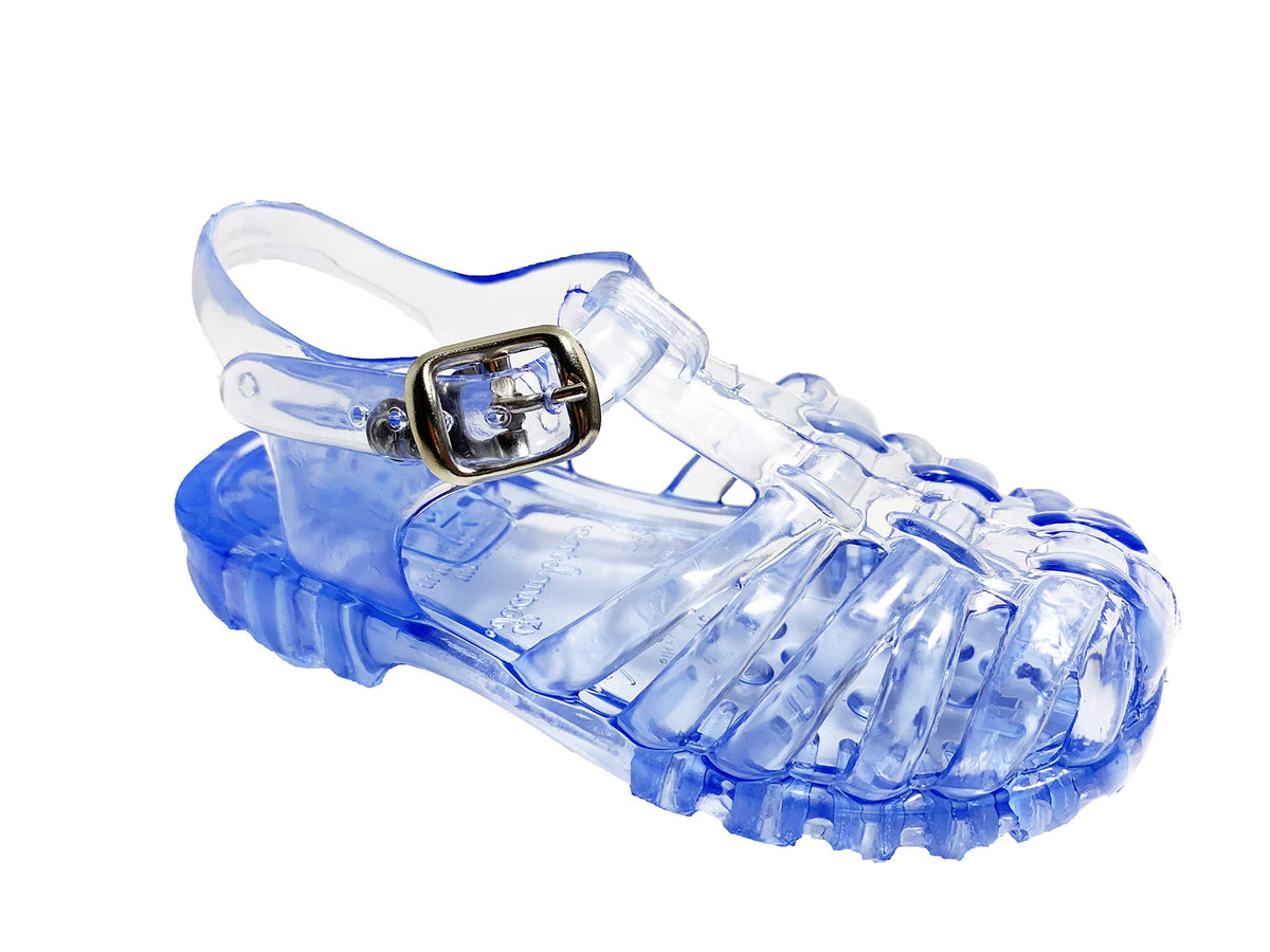 Sandak Huarache de Plástico para Niño Entrenador para Ir al Baño, Azul, 14