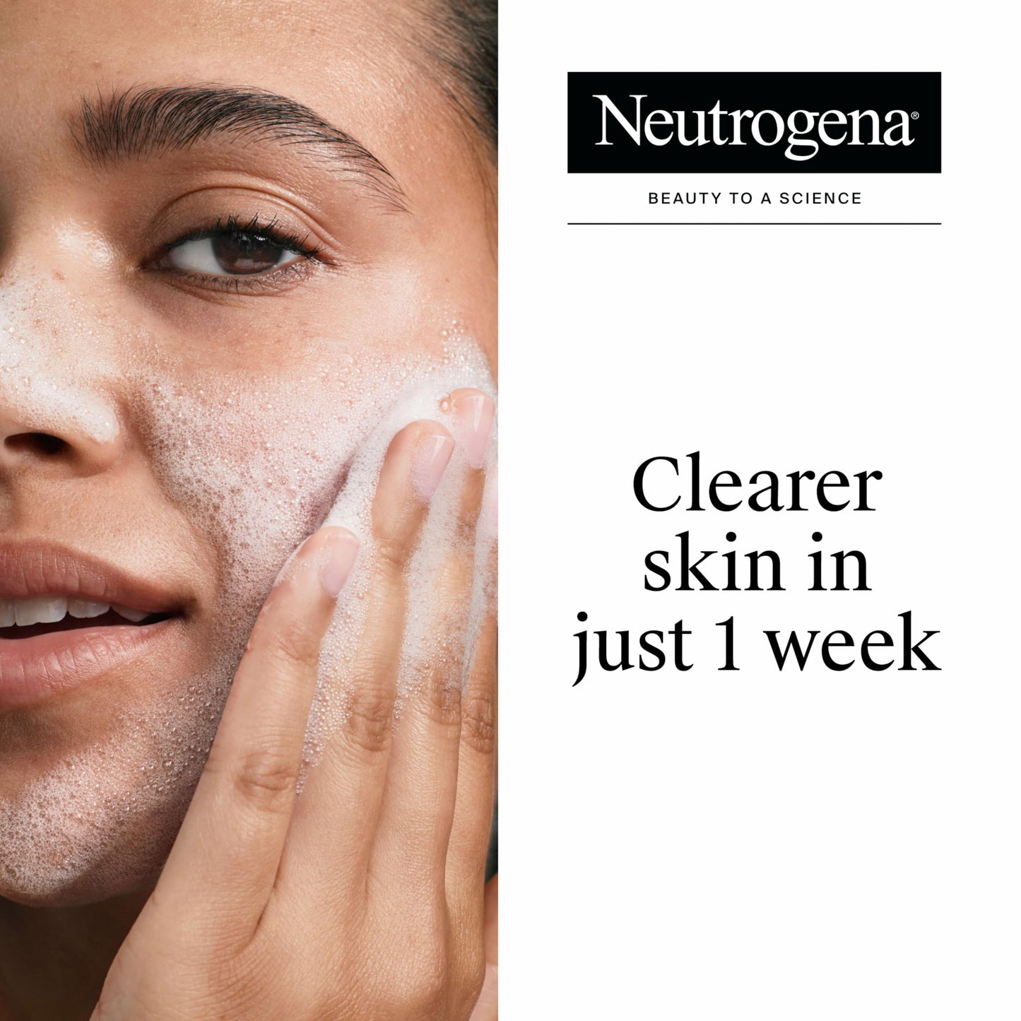 Neutrogena Limpiador Facial de Pomelo Rosa sin Aceite con Ácido Salicílico y Vitamina C | 269 ml