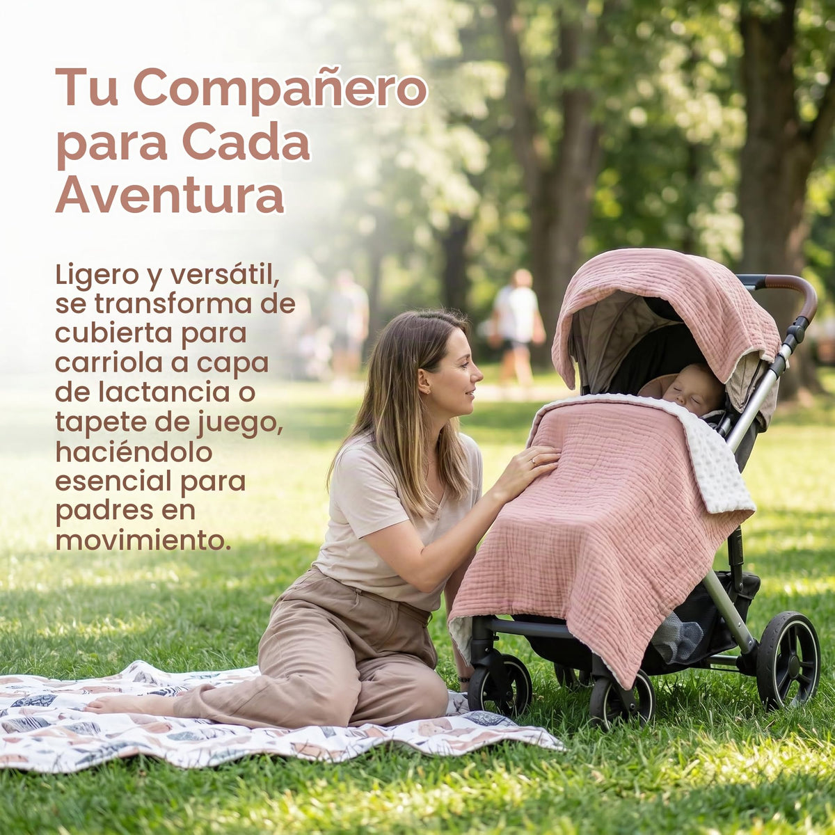 MIAISHUVO Manta de Muselina para Bebé Unisex Suave Manta para Niña y Niño, para Recién Nacidos Tamaño 75x100 cm, Muselinas para Bebé Niña Mantas de Algodón de Gasa (Rosa)
