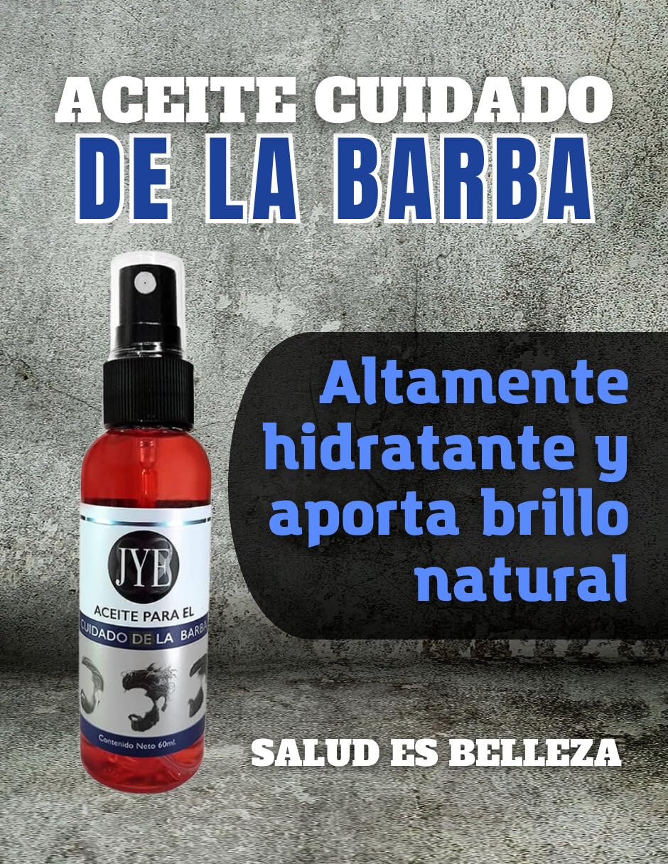 JYE Kit de BOLIGRAFO y PINCEL para rellenar huecos de barba y Bigote, Impermeable, Cubre canas. Incluye tratamiento natural para crecimiento de barba y aceite para barba JYE