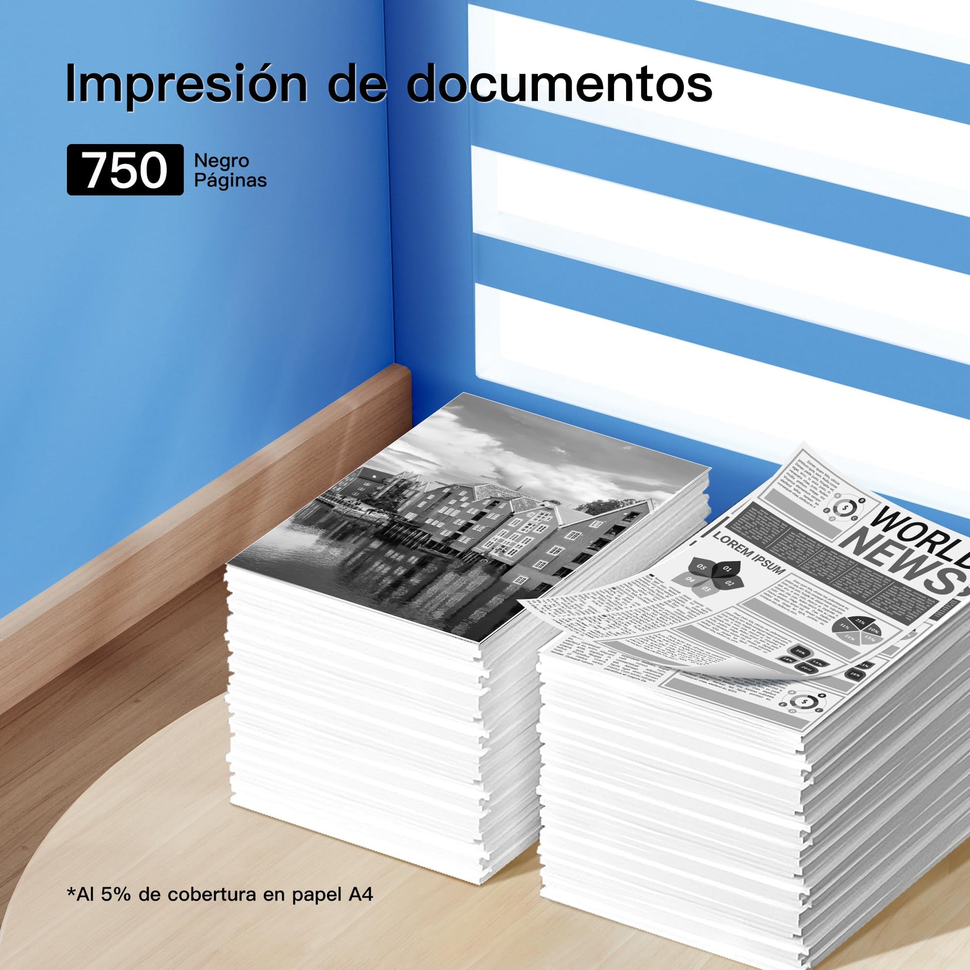 GPC Image Cartucho de Tinta Compatible para HP 667 667XL Compatibles con HP DeskJet Plus 6075 6475 6476 DeskJet Ink Advantage 1275 2335 2336 2375 2376 2775 2776 (2 Negro)