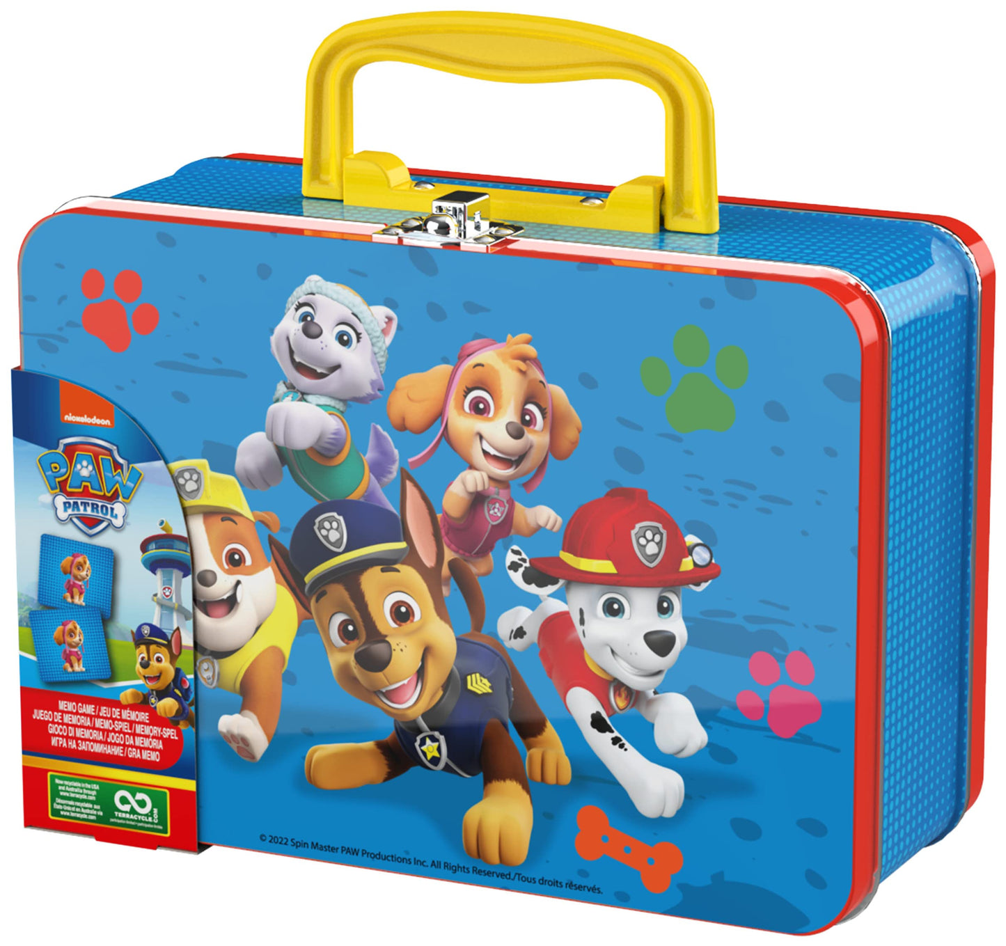 Juego de Memoria Spin Master Games Cardinal Azul miniestuche portátil para niños en Edad Preescolar a partir de 3 años