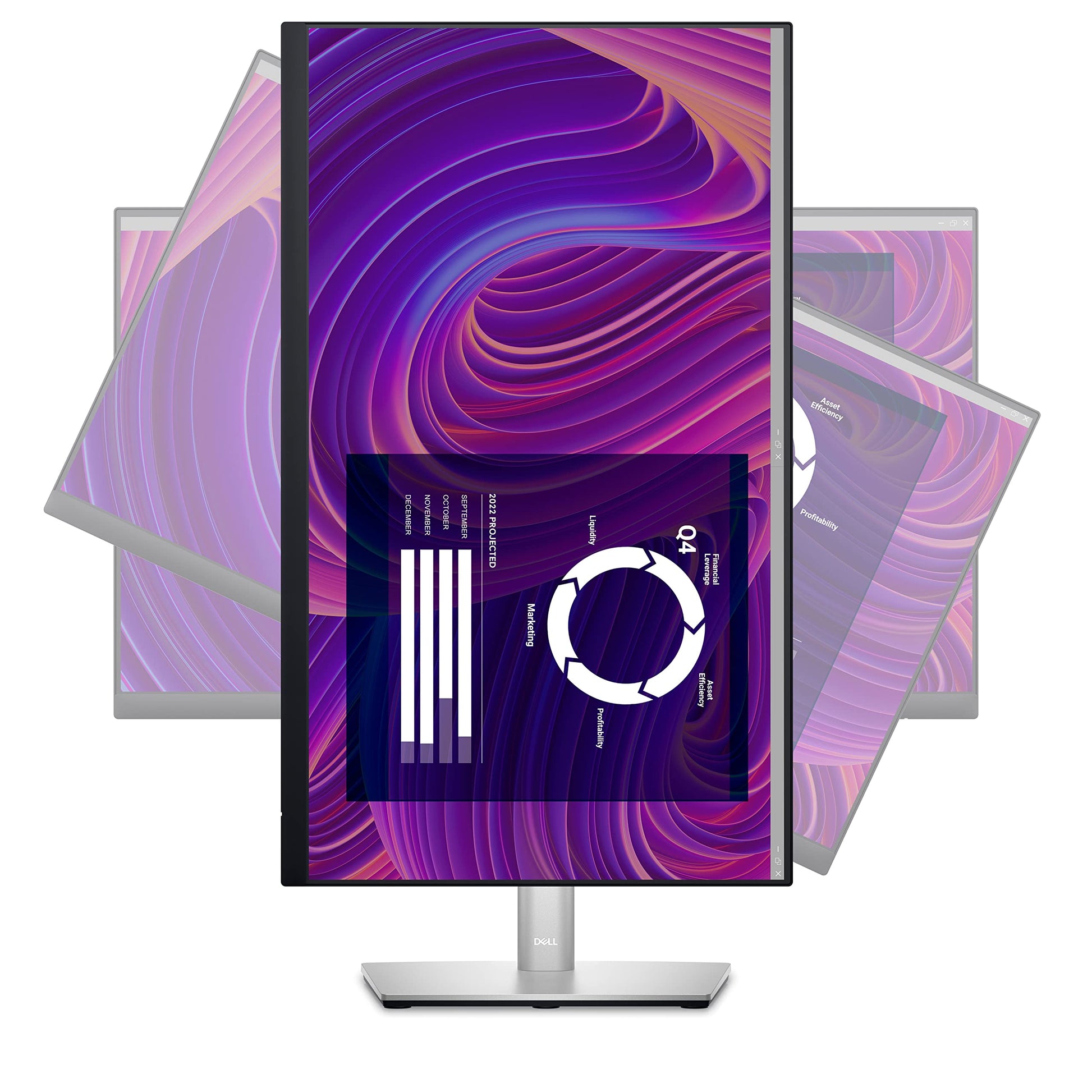 Dell Monitor para Productividad 24" P2423D QHD HDMI DP USB 60Hz
