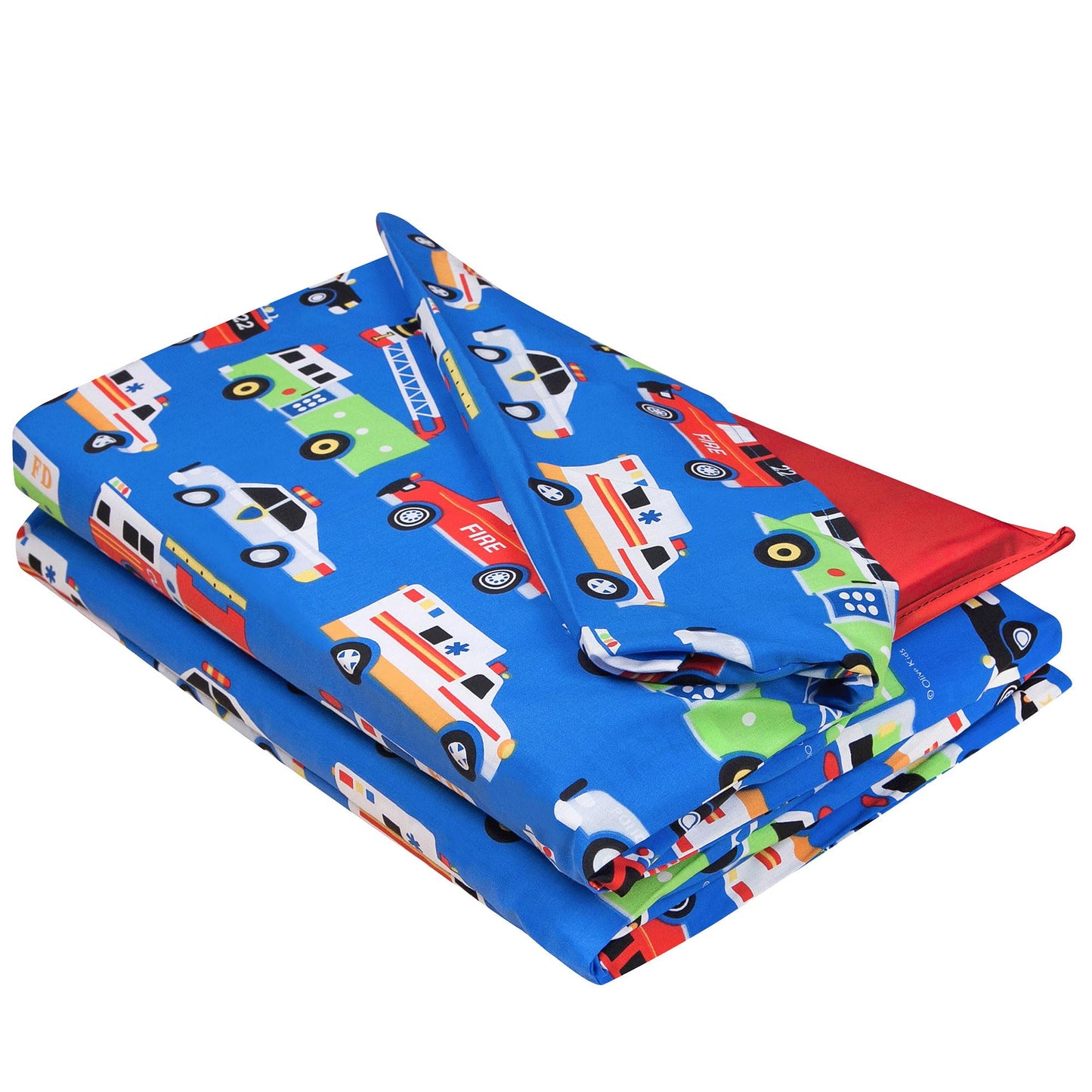Wildkin - Funda de algodón para Siesta para niños, Suave, Cosida en Solapa, Duradera y se Adapta a Alfombrillas de Vinilo de 1.5 Pulgadas, héroes