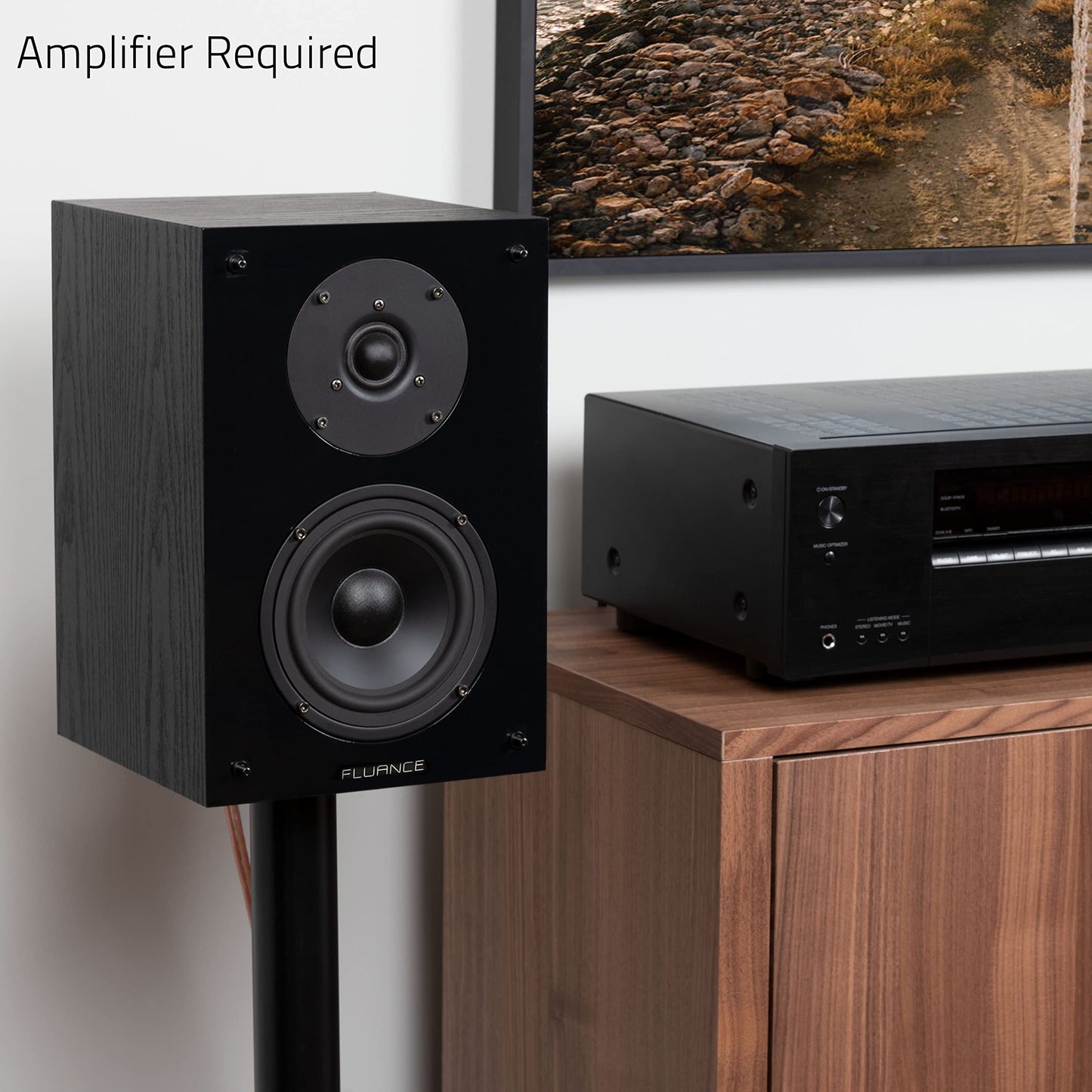 Altavoces de Estantería Fluance Natural Walnut de Alta Definición