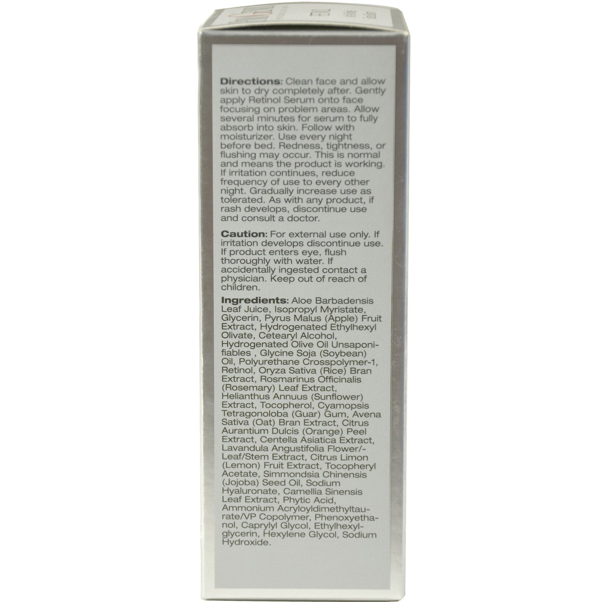 Progenix Professional Skin Care Retinol Serum. Anti-Wrinkle Face serum targets deep wrinkles and dark spots. 1oz