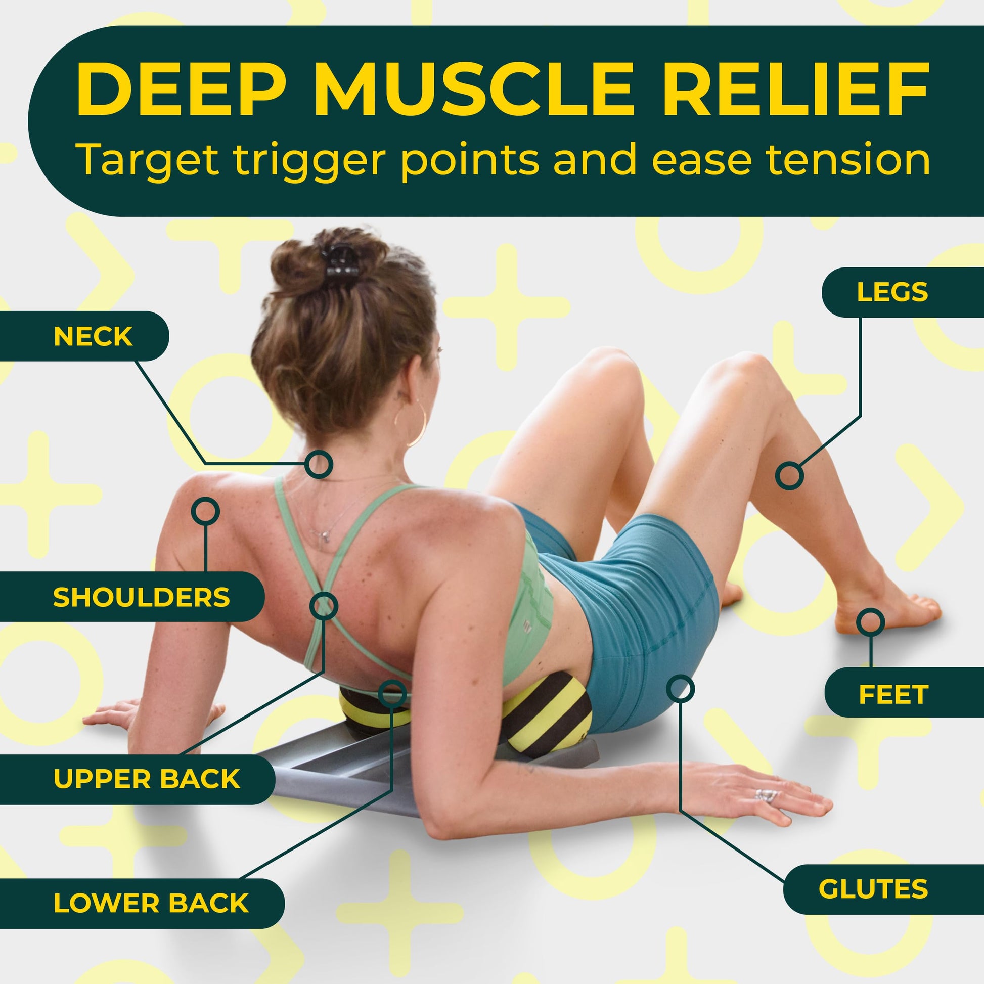 Bolas de terapia de masaje de tejido profundo – 10,16 cm