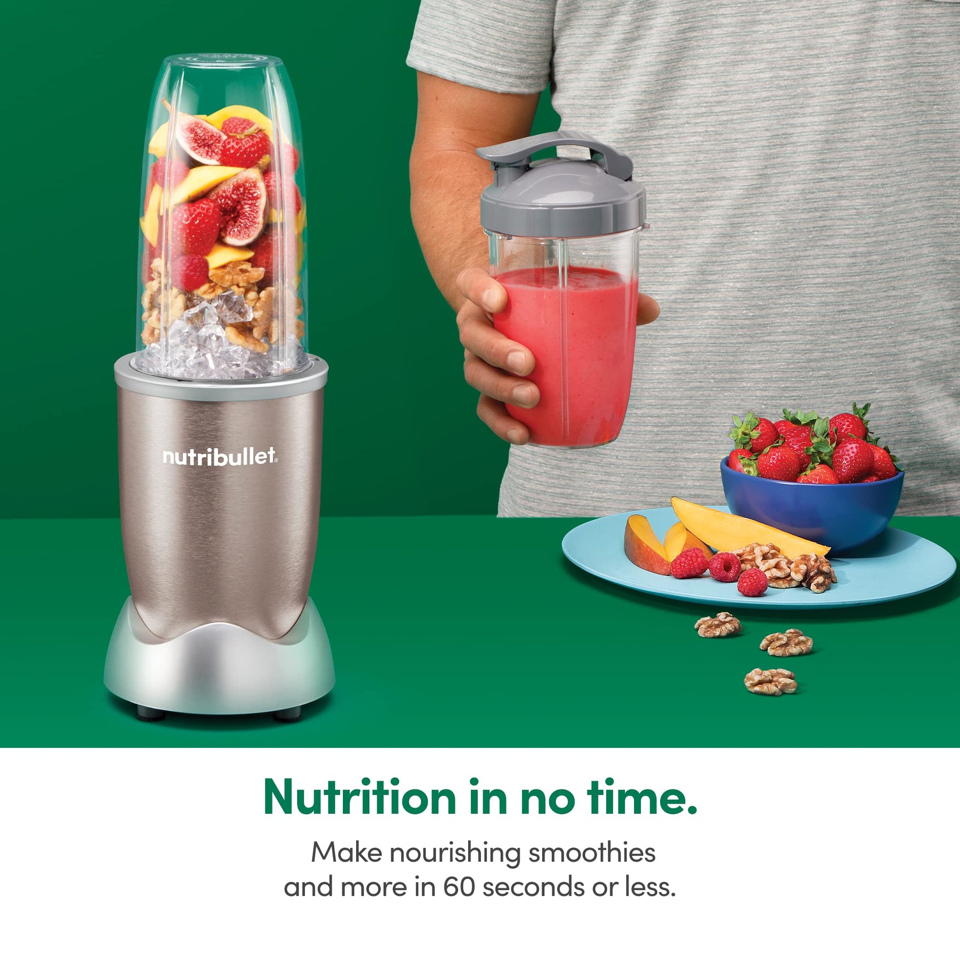 Extractor de Nutrientes Nutri Bullet Pro 900 Watts 12 Piezas