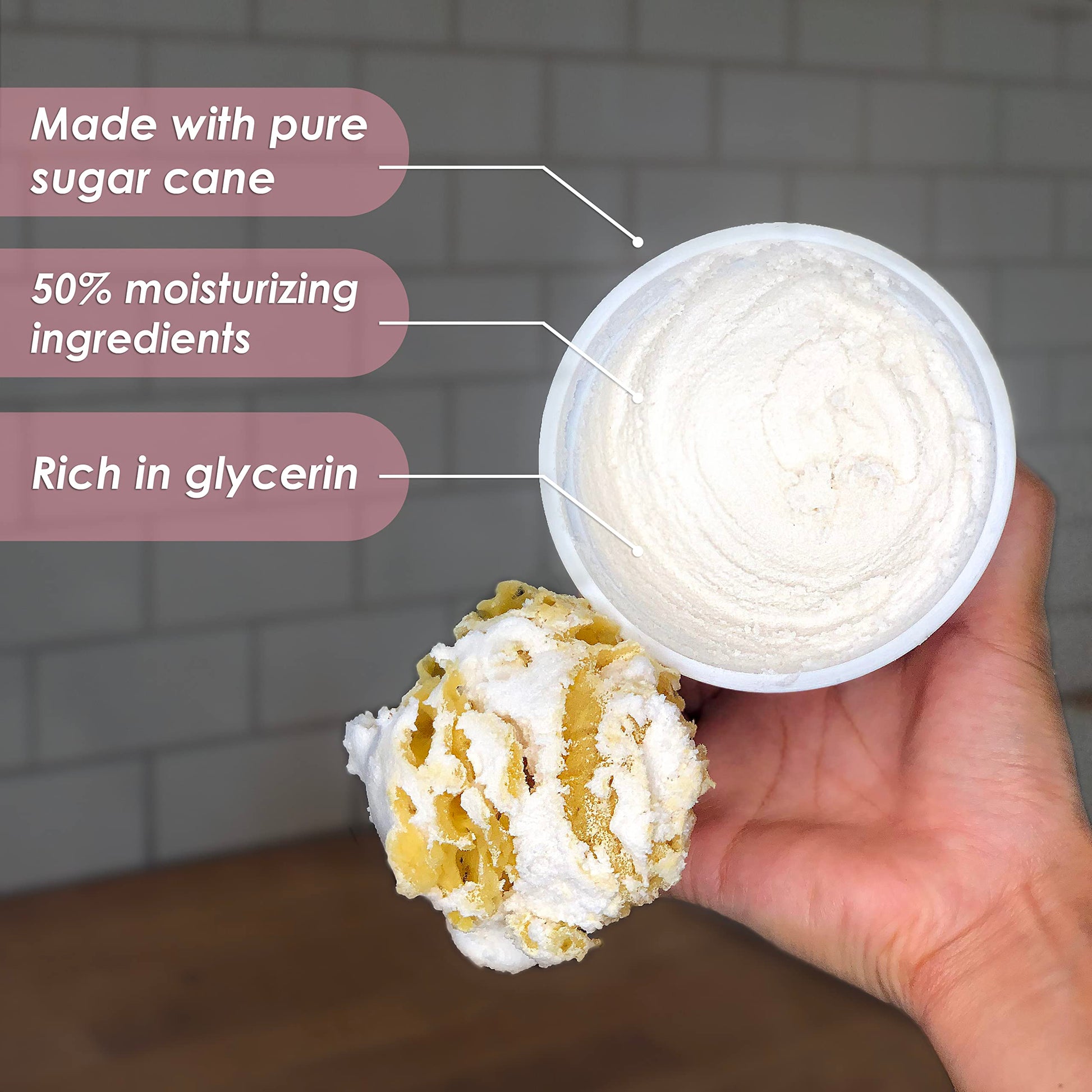 Exfoliante Corporal Primal Elements Cupcake Azúcar Hidratante