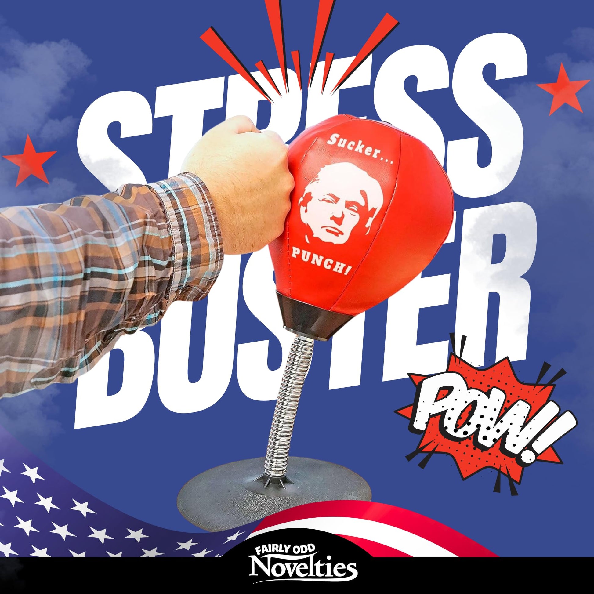 Computadora Punching Bag Donald Trump Novedad Regalo