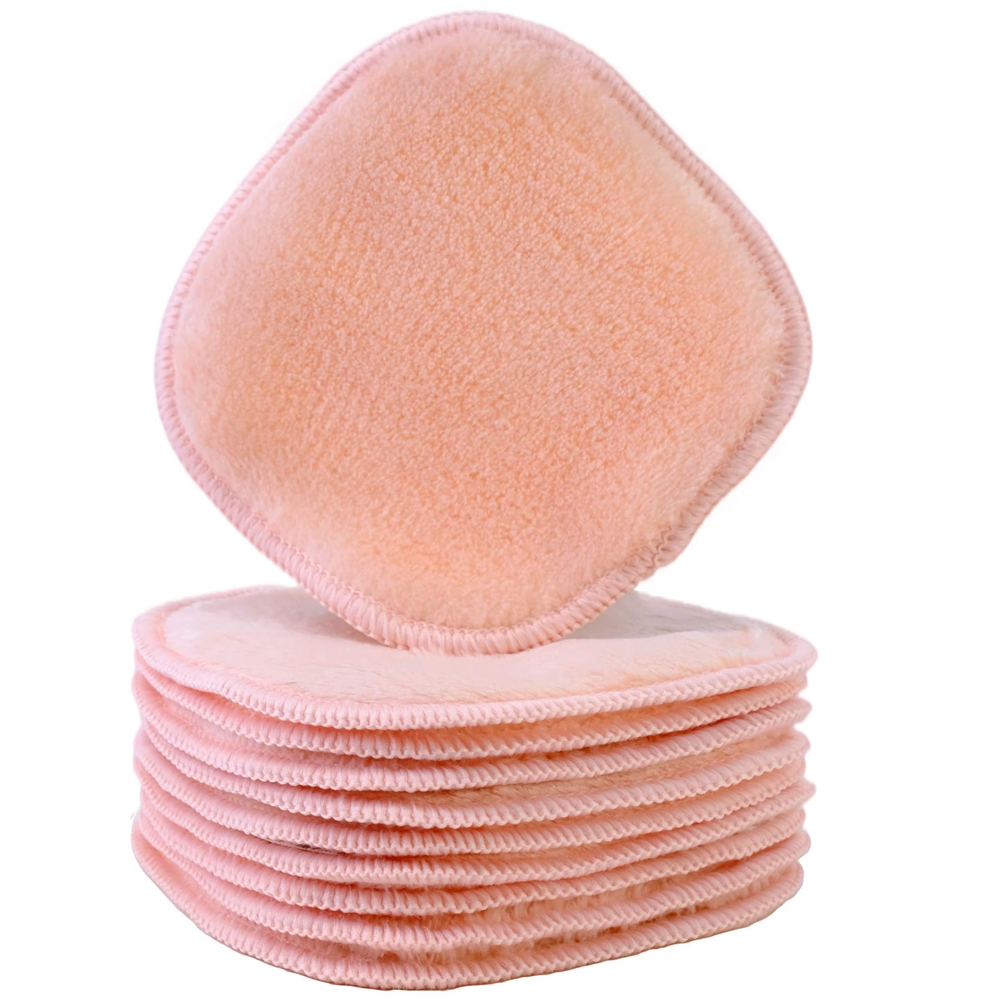 POLYTE Paño Desmaquillante Facial de Microfibra, 12.7x12.7 cm, 10 Pzas