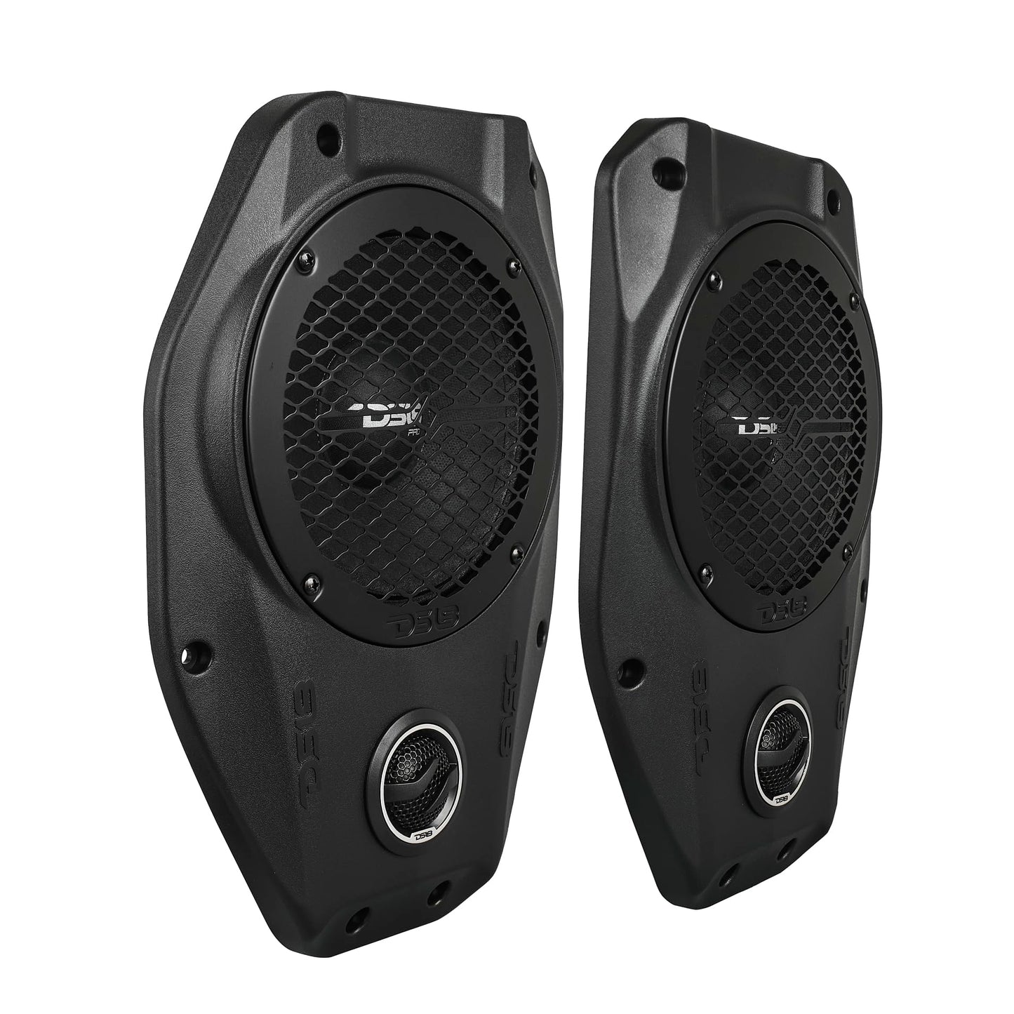 DS18 JL-SB6 - Carcasa de barra de sonido con neodimio de 6.5 pulgadas de rango medio y altavoz de agudos compatible con Jeep Wrangler JL/JLU | Modelos Gladiator JT 2018-2023 altavoces izquierdo y