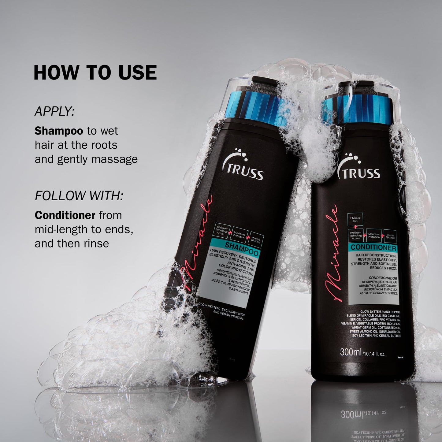 Shampoo Truss Miracle 10.14 oz