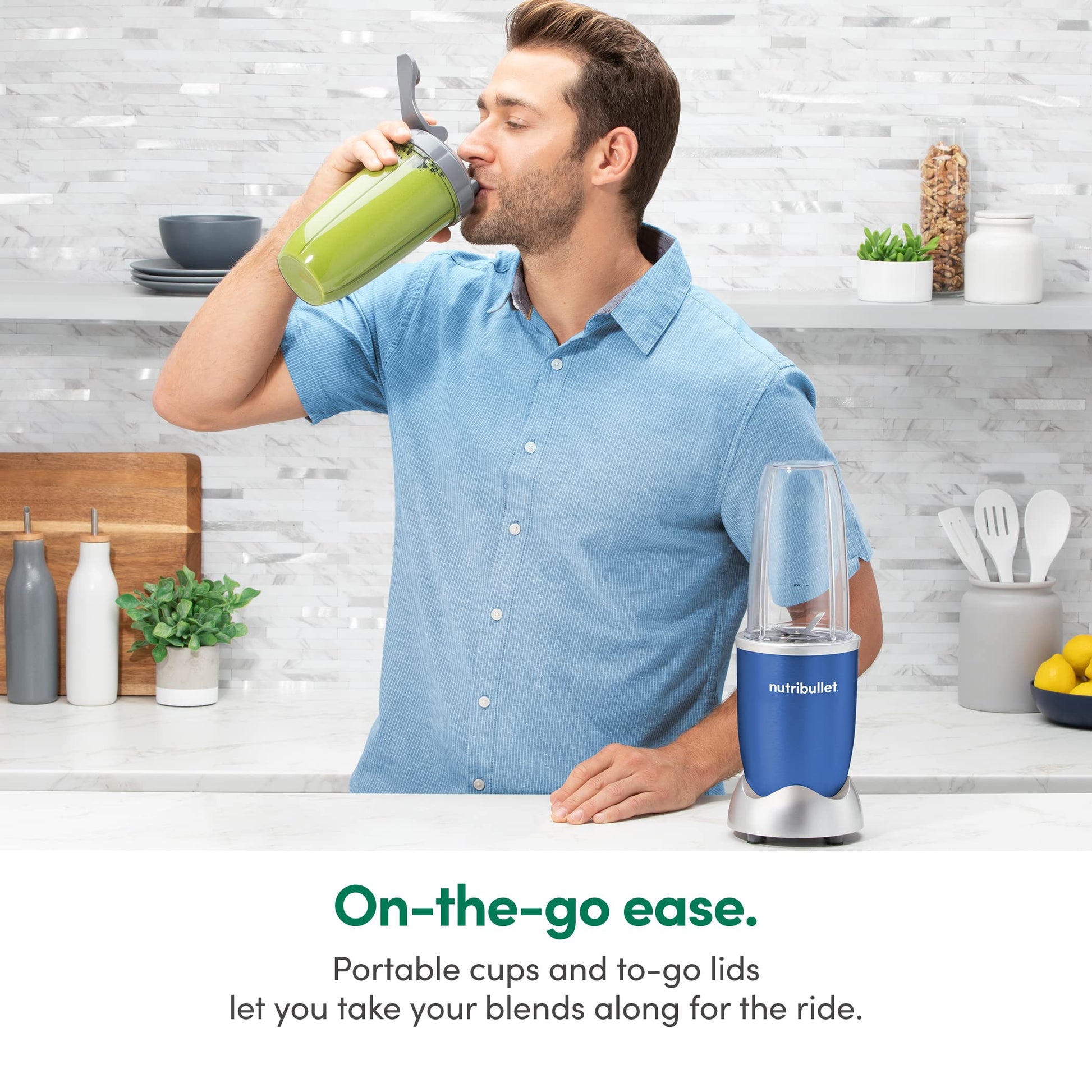 Extractor de Nutrientes NutriBullet Pro Azul Cobalto 900 W 13 Piezas