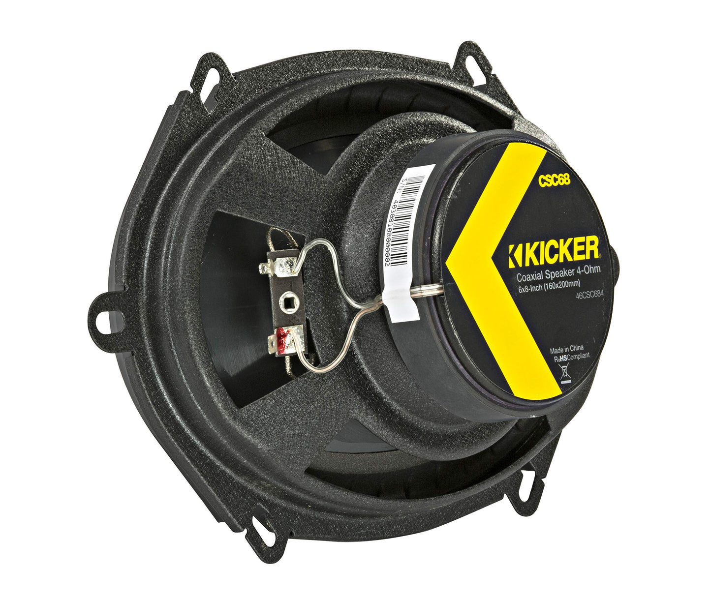 Kicker 46CSC684 Car Audio 6x8 5x7 Coaxial Full Range Stereo Speakers CSC68