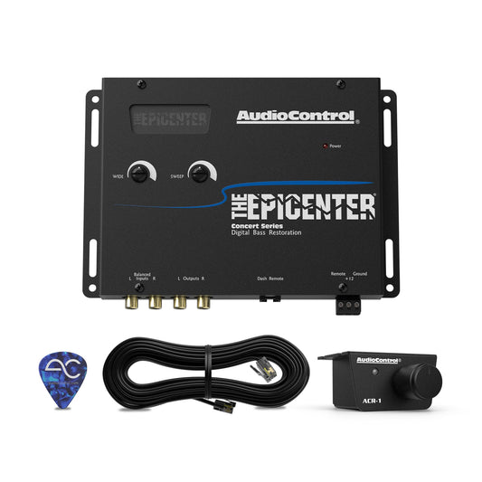 AUDIOCONTROL el epicentro Black Bass restauración procesador