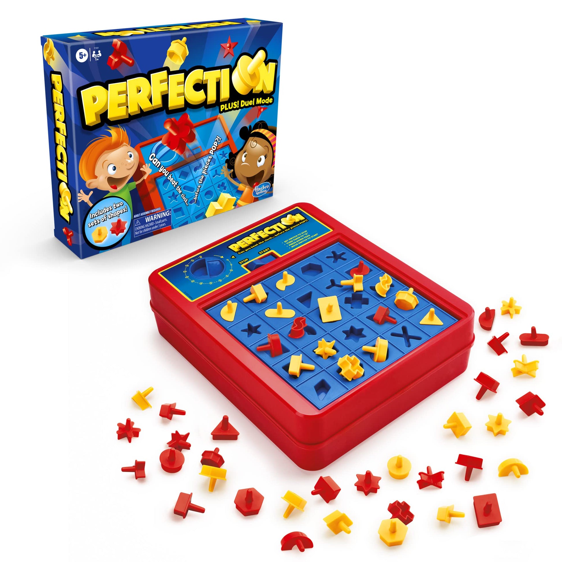 Hasbro Juego Destreza Juego Entre Amigos para niños y niñas a Partir de los 5 años para 2 Jugadores