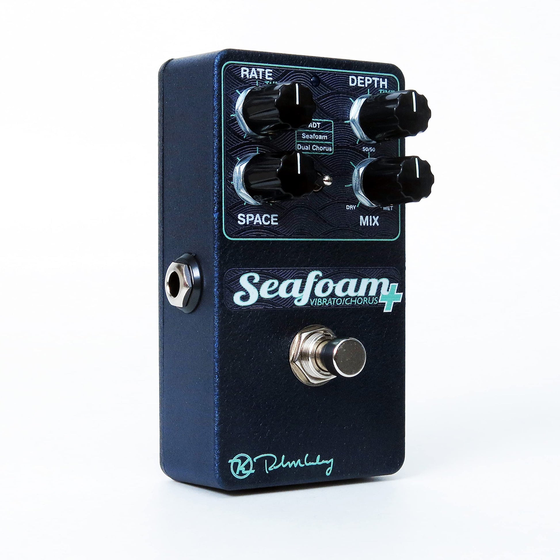 Keeley Seafoam Plus - Pedal de efectos de coro vibrato, azul (KSea2)
