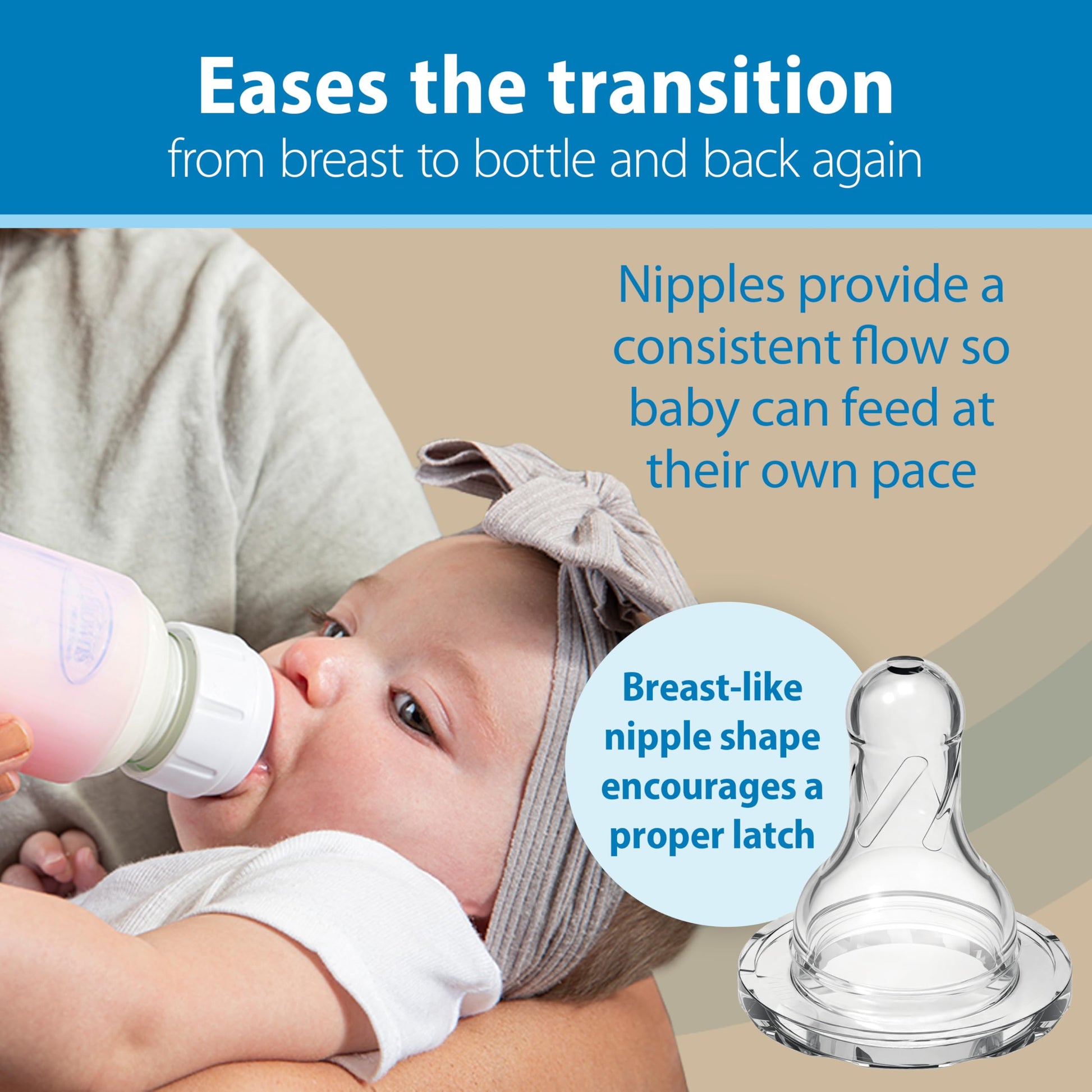 Dr. Brown's Natural Flow Options Plus Narrow Glass Baby Bottle, 8 Ounce (Pack of 2)
