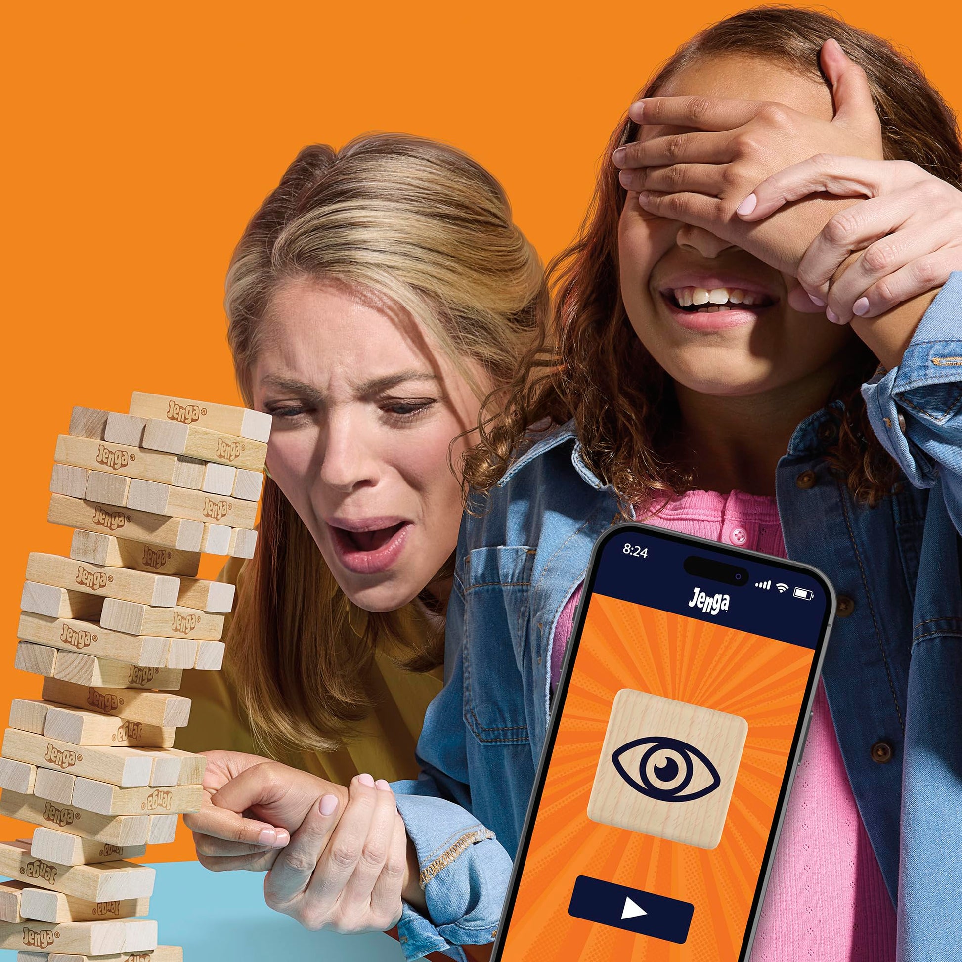 Hasbro Games Juego de Mesa Jenga Dado Digital