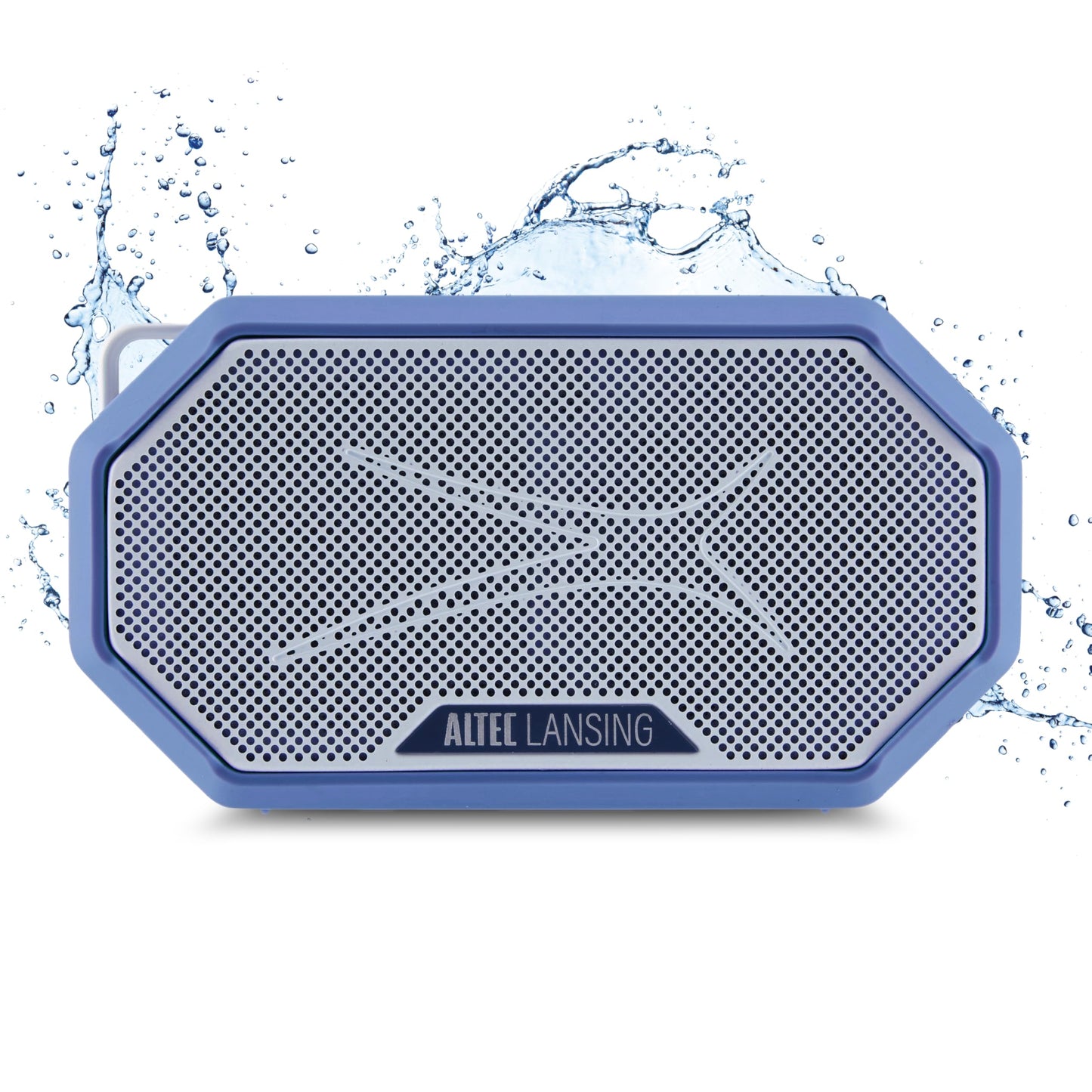 Altec Lansing - Altavoz Bluetooth portátil HYDRAMINI 2.0, IP67 impermeable, altavoz portátil, tiempo de reproducción de 12 horas, emparejamiento inalámbrico, carga rápida USB-C, Bluetooth magnético