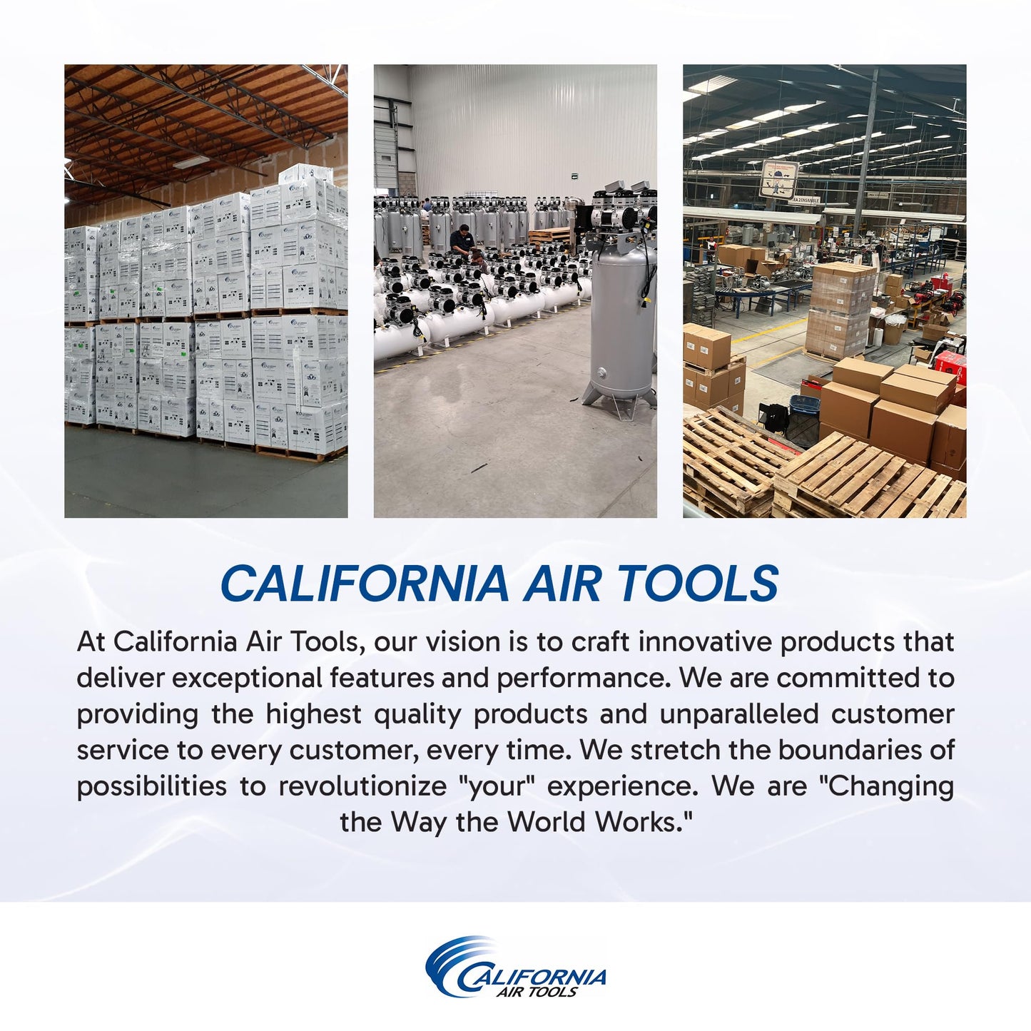 California Air Tools 255C - olla de presión de 2.5 galones para fundición de resina epoxi, tanque de acero recubierto, portátil, azul
