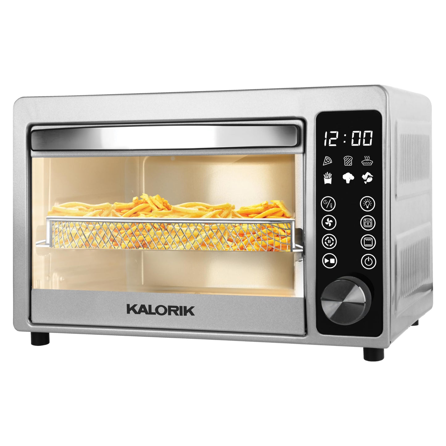 Kalorik - Horno tostador digital de 22 cuartos de galón, acero inoxidable (AFO 52352 SS)