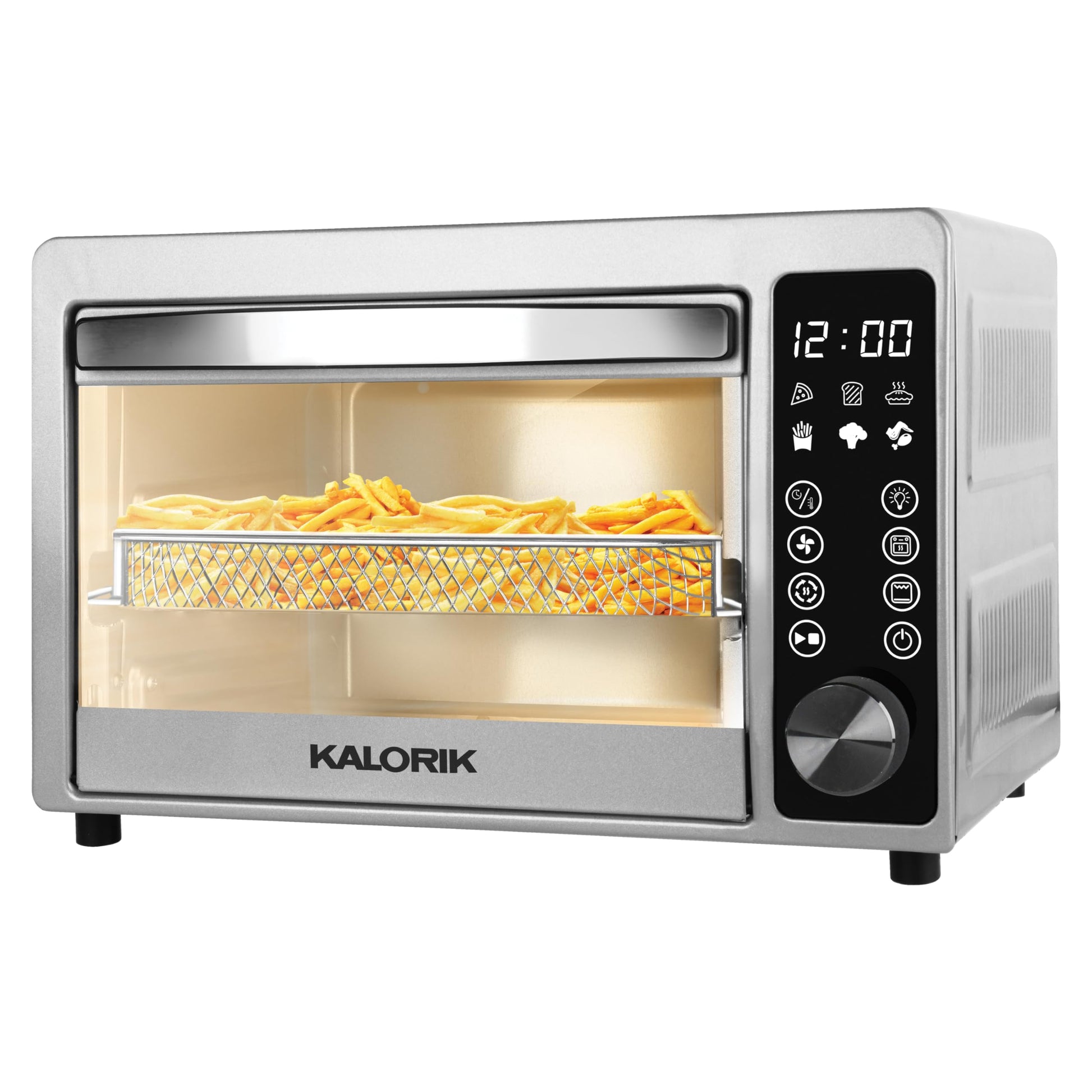 Kalorik - Horno tostador digital de 22 cuartos de galón, acero inoxidable (AFO 52352 SS)