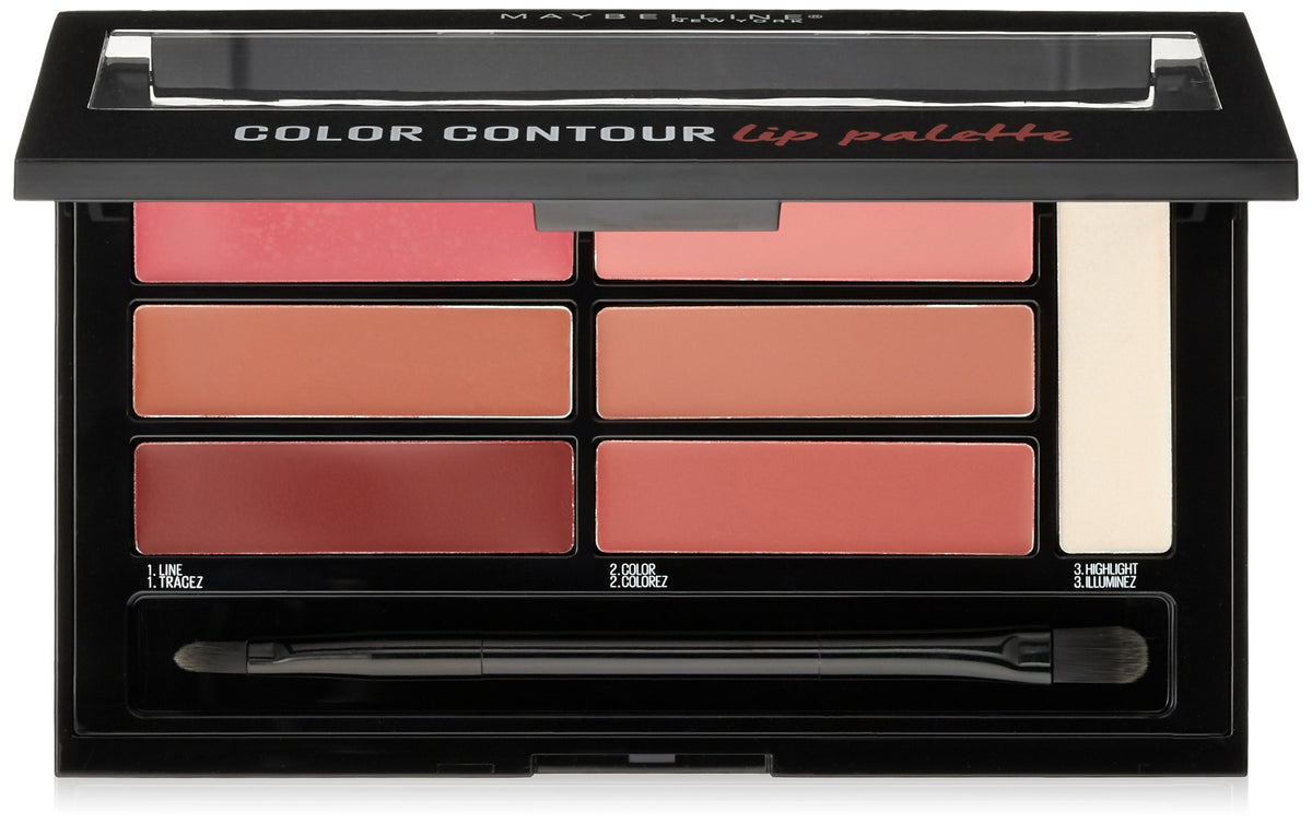 Maybelline Paleta de Labios Blushed Bombshell, color Multitono