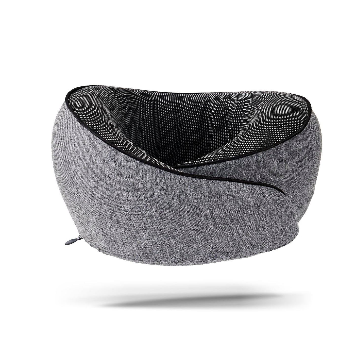 Almohada de Viaje Smart Bamboo Azul Ergonómica con Soporte Cervical en Forma de U