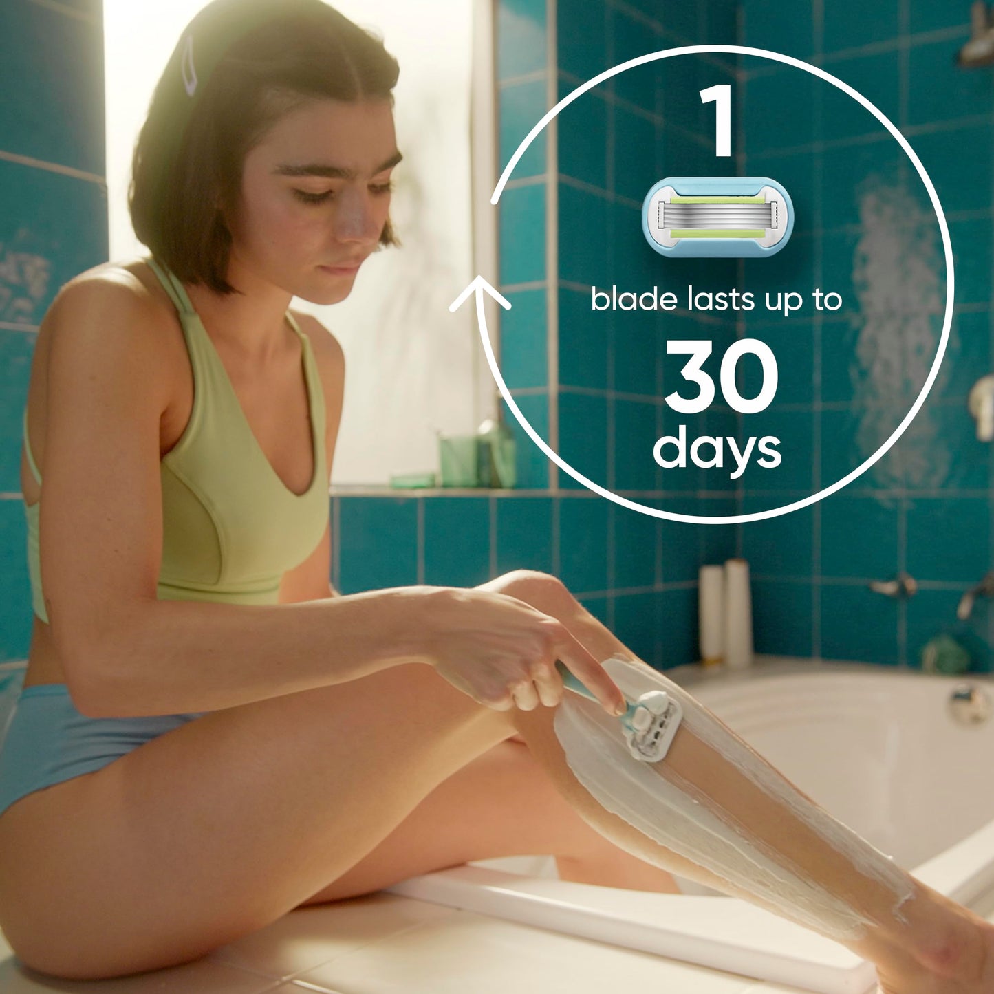 Gillette Venus - Cuchilla de afeitar para mujer (6 recambios)