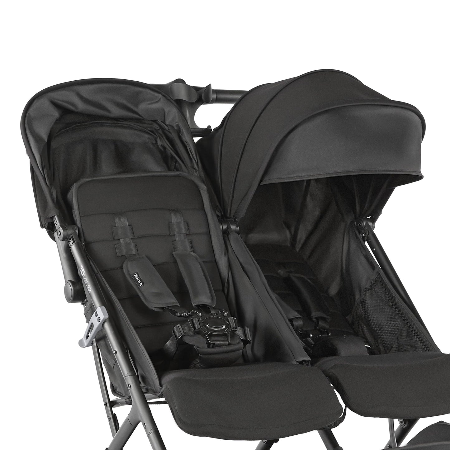Cochecito Doble Summer Infant Negro Compacto y Plegable