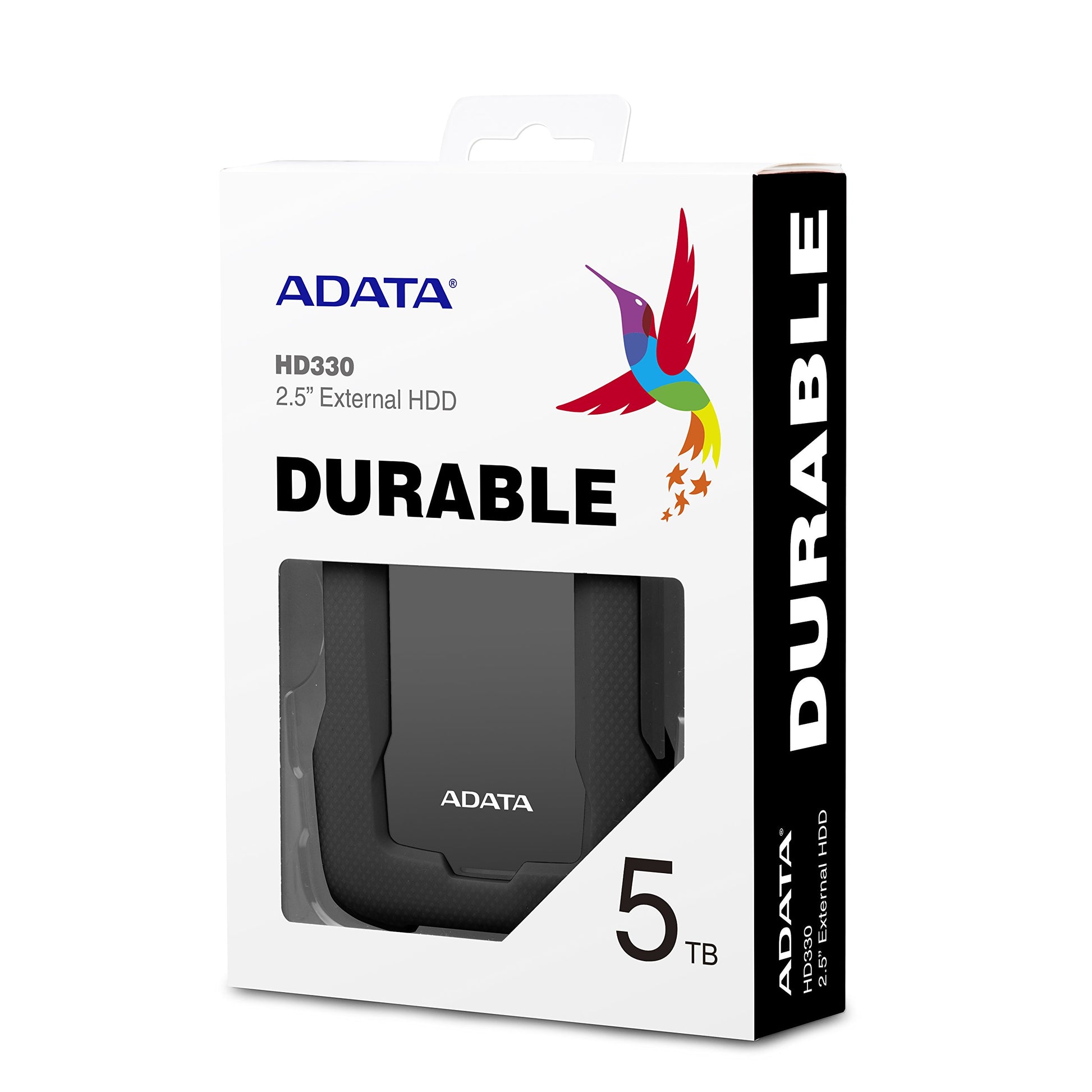 Disco Duro Externo ADATA Negro AHD330-5TU31-CBK