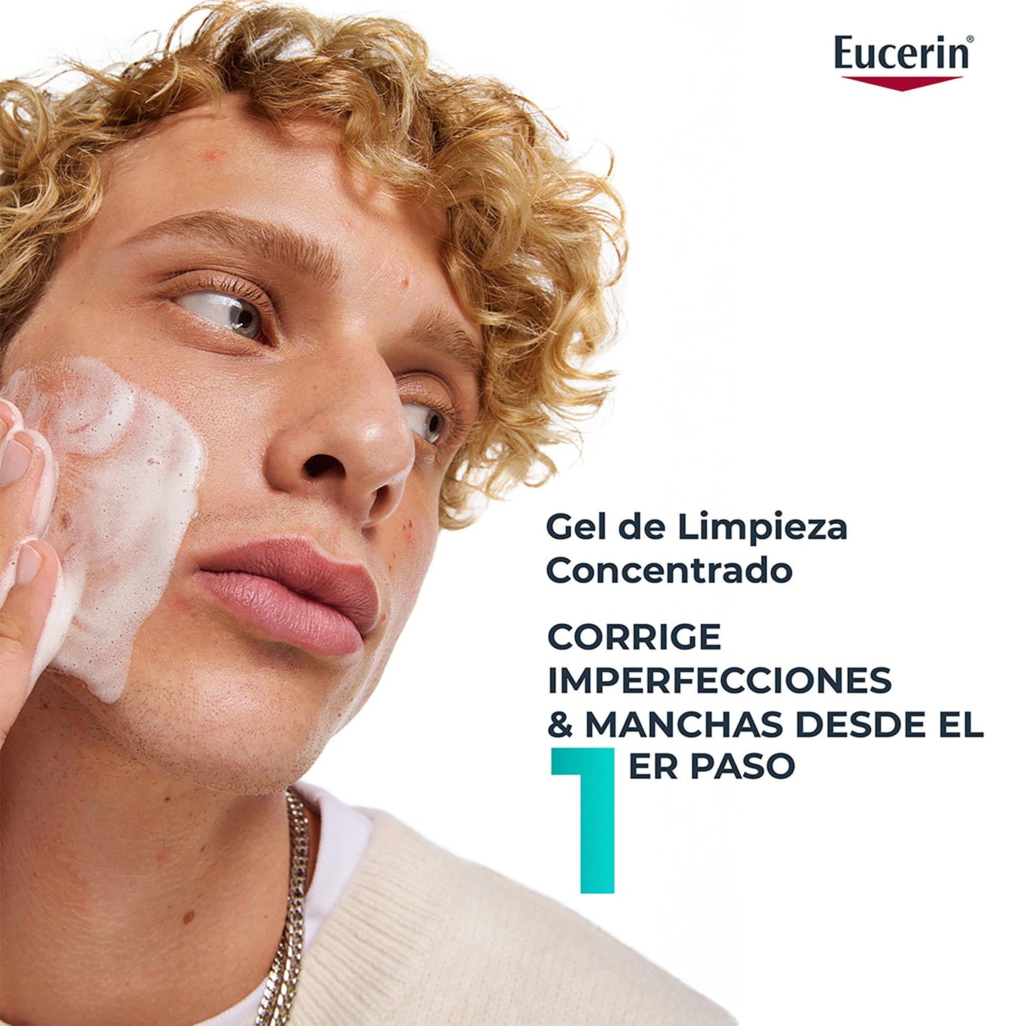 EUCERIN DermoPure Gel de Limpieza Concentrado 400ml Gel Facial con Ácido Salicílico para Rostro y Cuerpo, Anti-Manchas, Anti-Imperfecciones, Anti-Brillo. Ideal para piel grasa y/o con imperfecciones