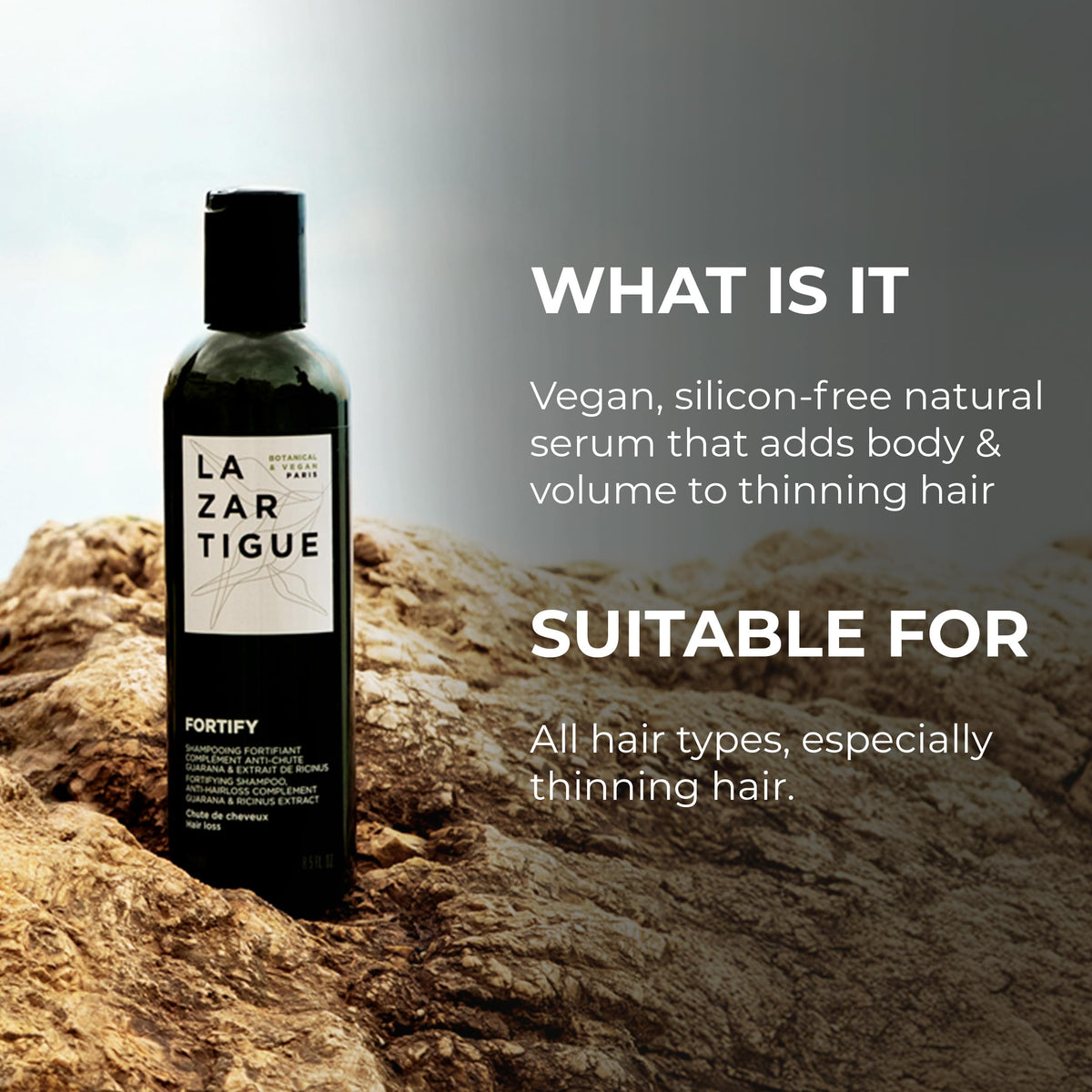 Lazartigue Fortify Shampoo For Women 8.4 oz Shampoo