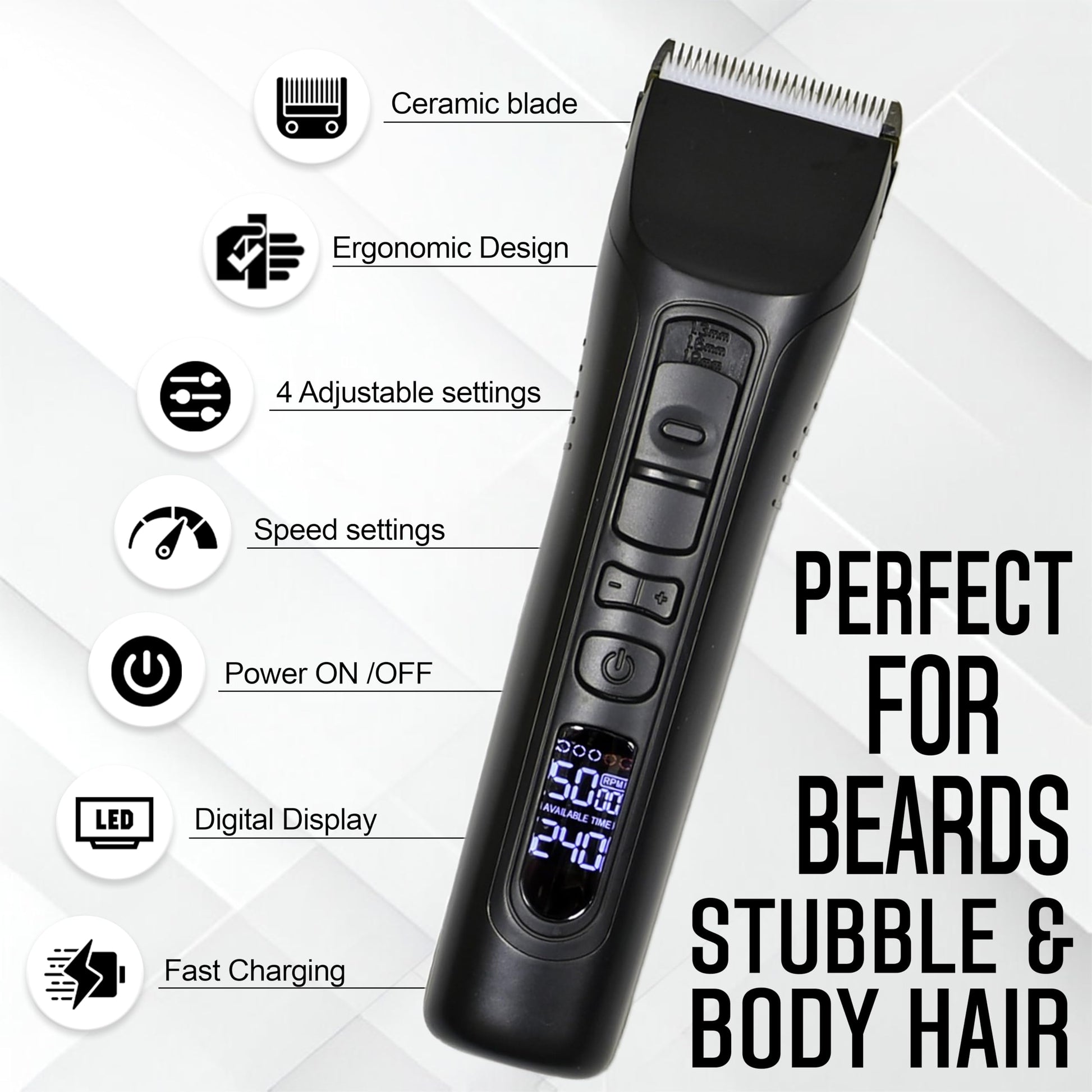 Blackout Beardscape Beard and Hair Trimmer