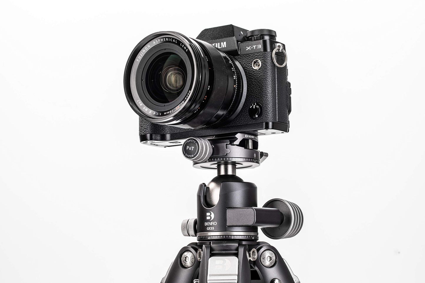 Benro Tortoise Columnless Carbon Fibre Three Series Tripod with GX35 Ball Head