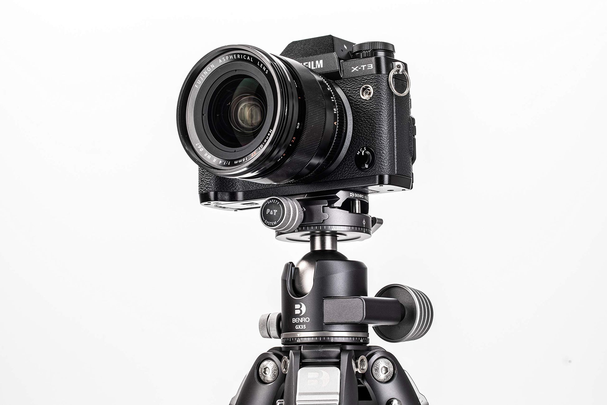 Benro Tortoise Columnless Carbon Fibre Three Series Tripod with GX35 Ball Head