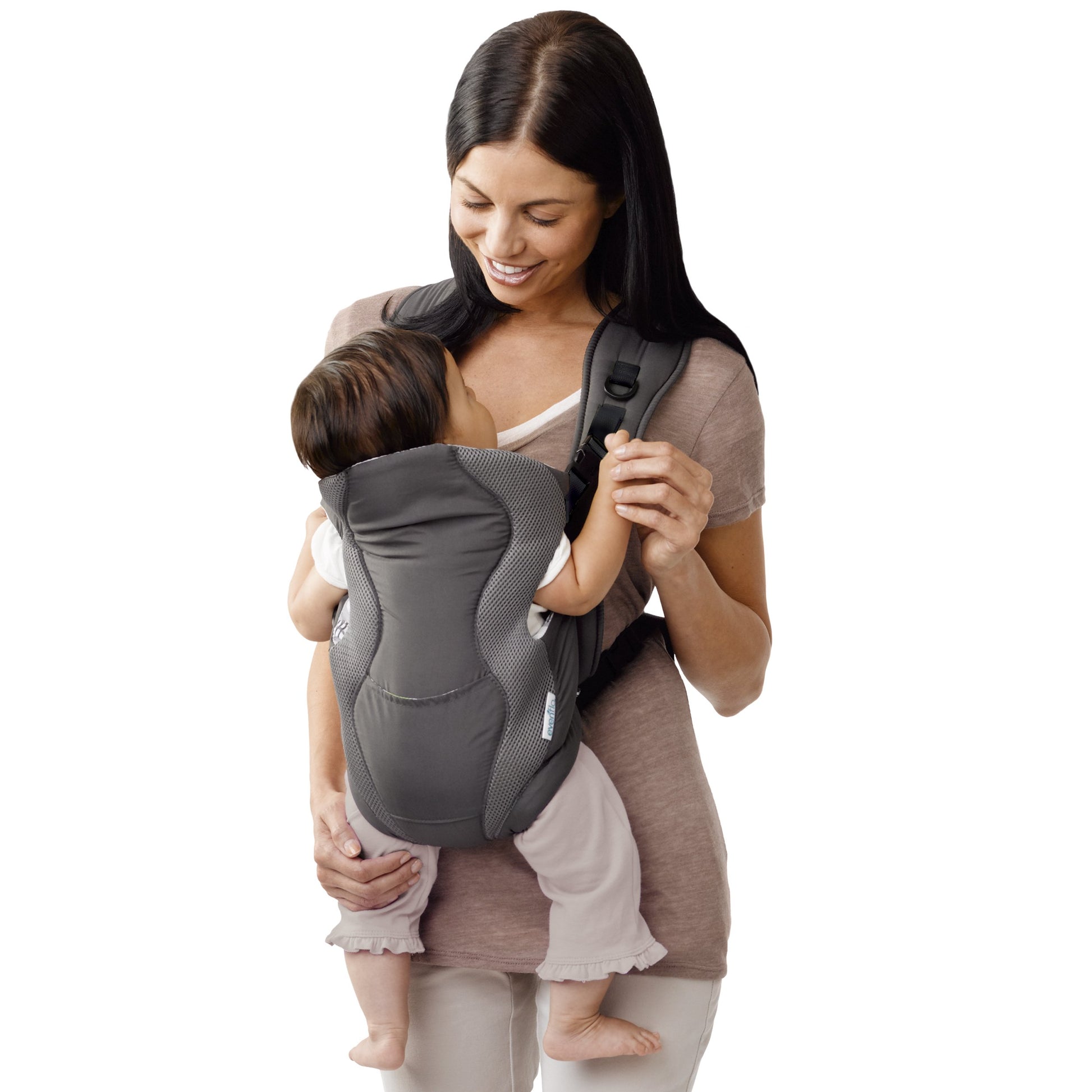 Breathable Infant Carrier (Grey Chevron)