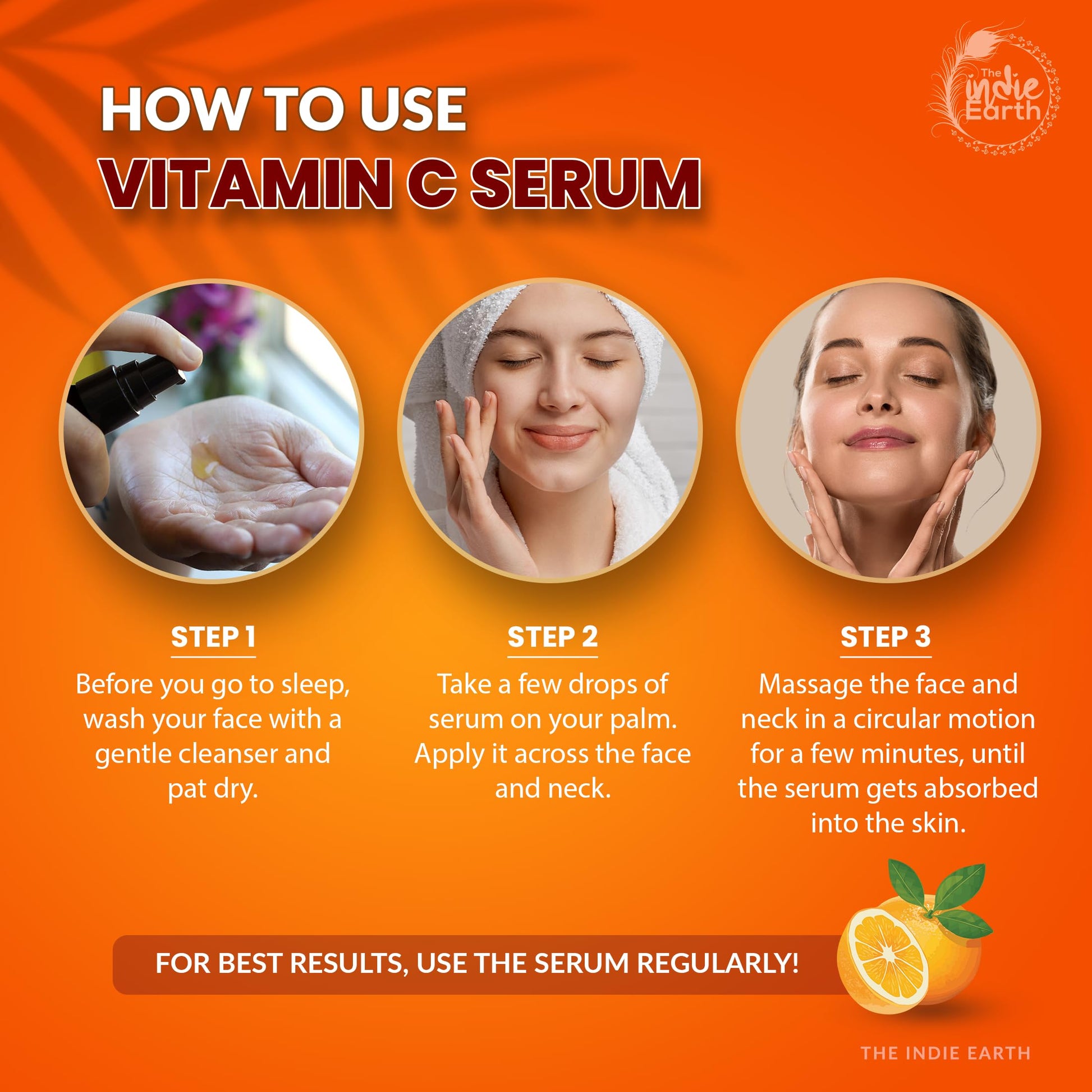 The Indie Earth Suero con vitamina C al 20%: fórmula avanzada antienvejecimiento e iluminadora con glutatión, ácido hialurónico, ácido ferúlico, cúrcuma, rosa mosqueta y espino amarillo para mejora