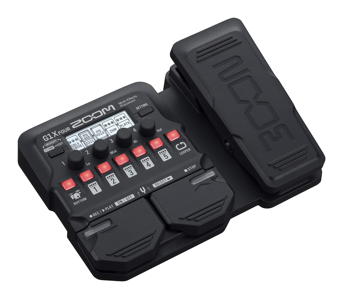 Guitarra Eléctrica Zoom G1X Cuatro Con Efecto Múltiple