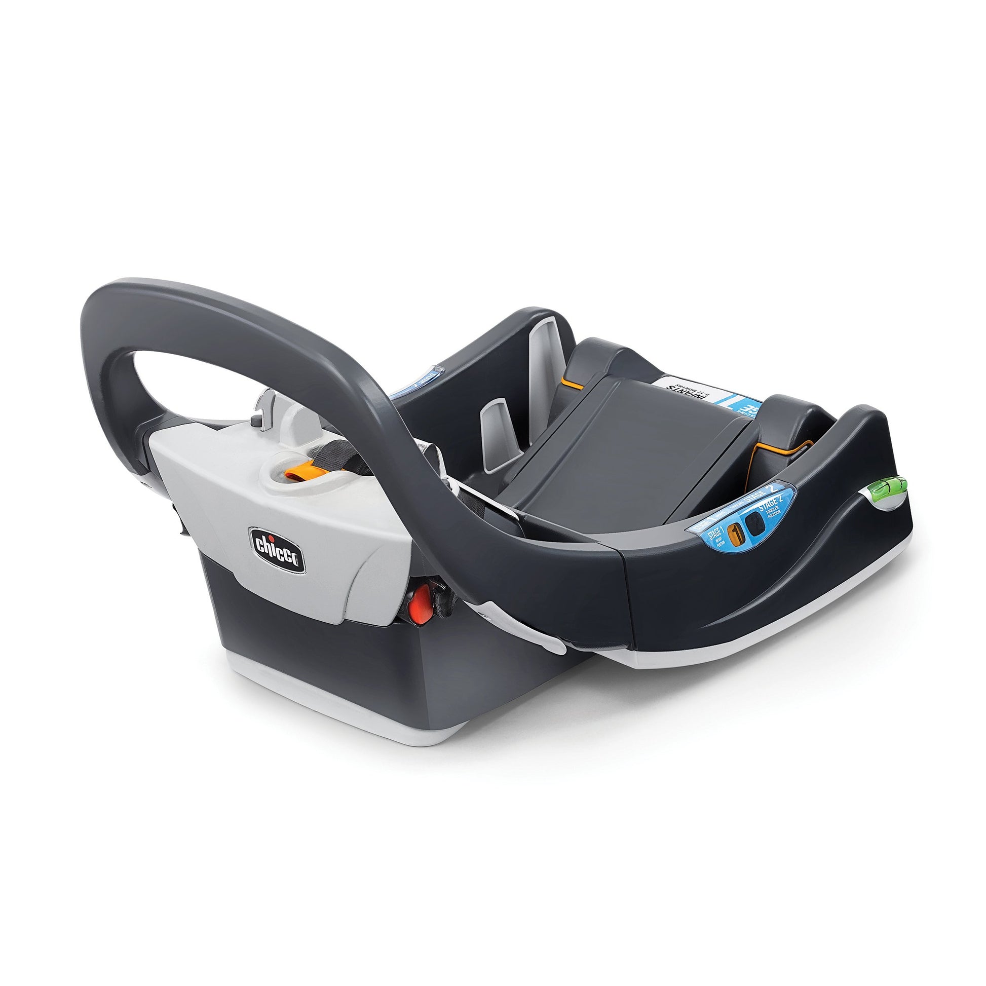Chicco Chicco Fit2 Base de asiento de coche para bebés y niños pequeños, base para el segundo vehículo, compatible con el asiento de coche Chicco Fit2, color antracita/gris