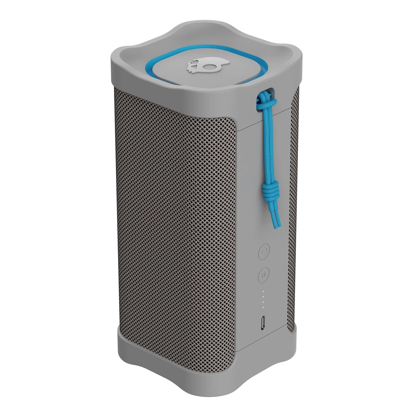 Skullcandy Terrain XL - Altavoz inalámbrico Bluetooth IPX7 Impermeable con radiadores pasivos duales Personalizados, batería de 18 Horas, muñequera de Nailon y estéreo inalámbrico Verdadero