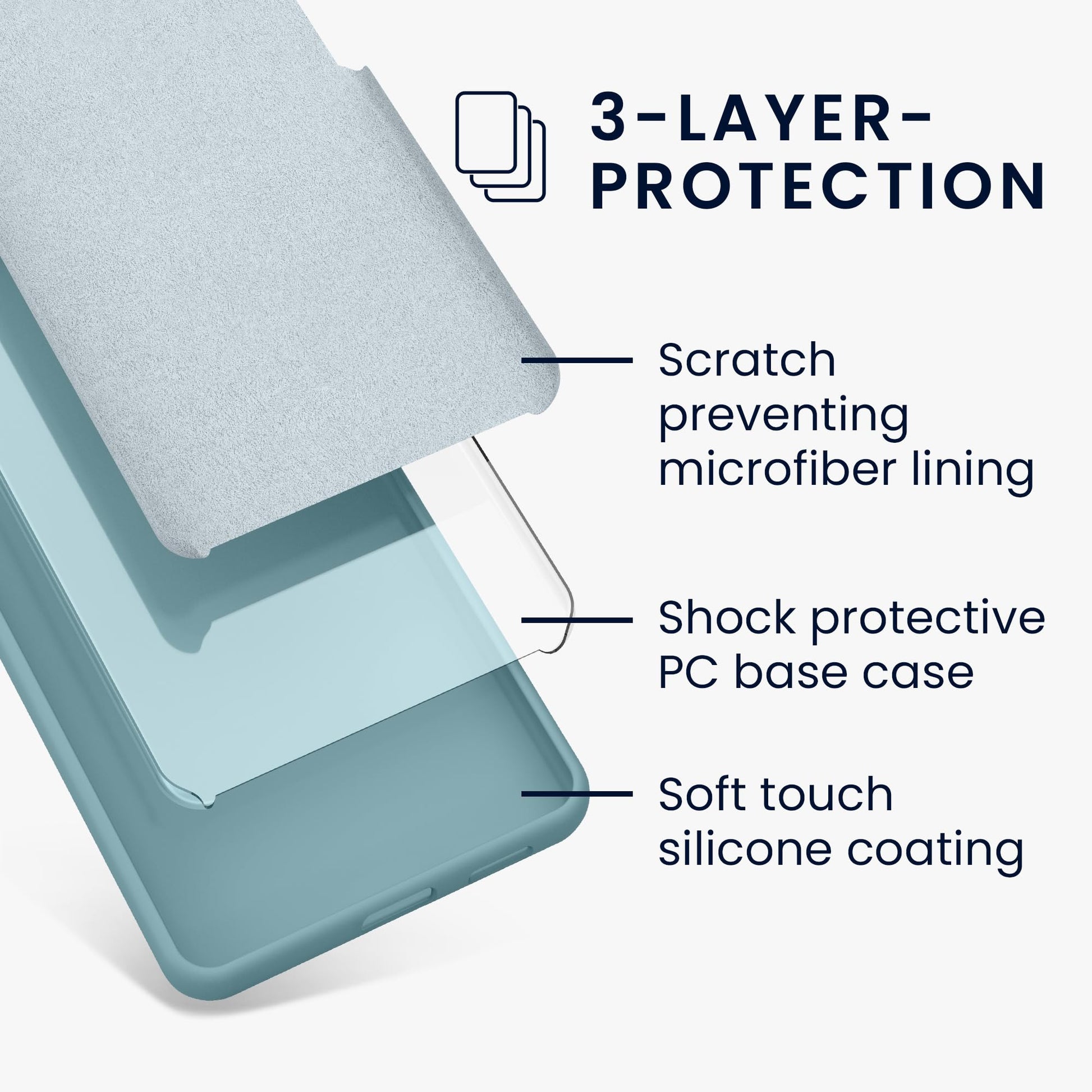 kwmobile Carcasa Compatible con Google Pixel 8a Funda - Case TPU y Silicona antigolpes - Apto Carga inalámbrica - Piedra Antigua